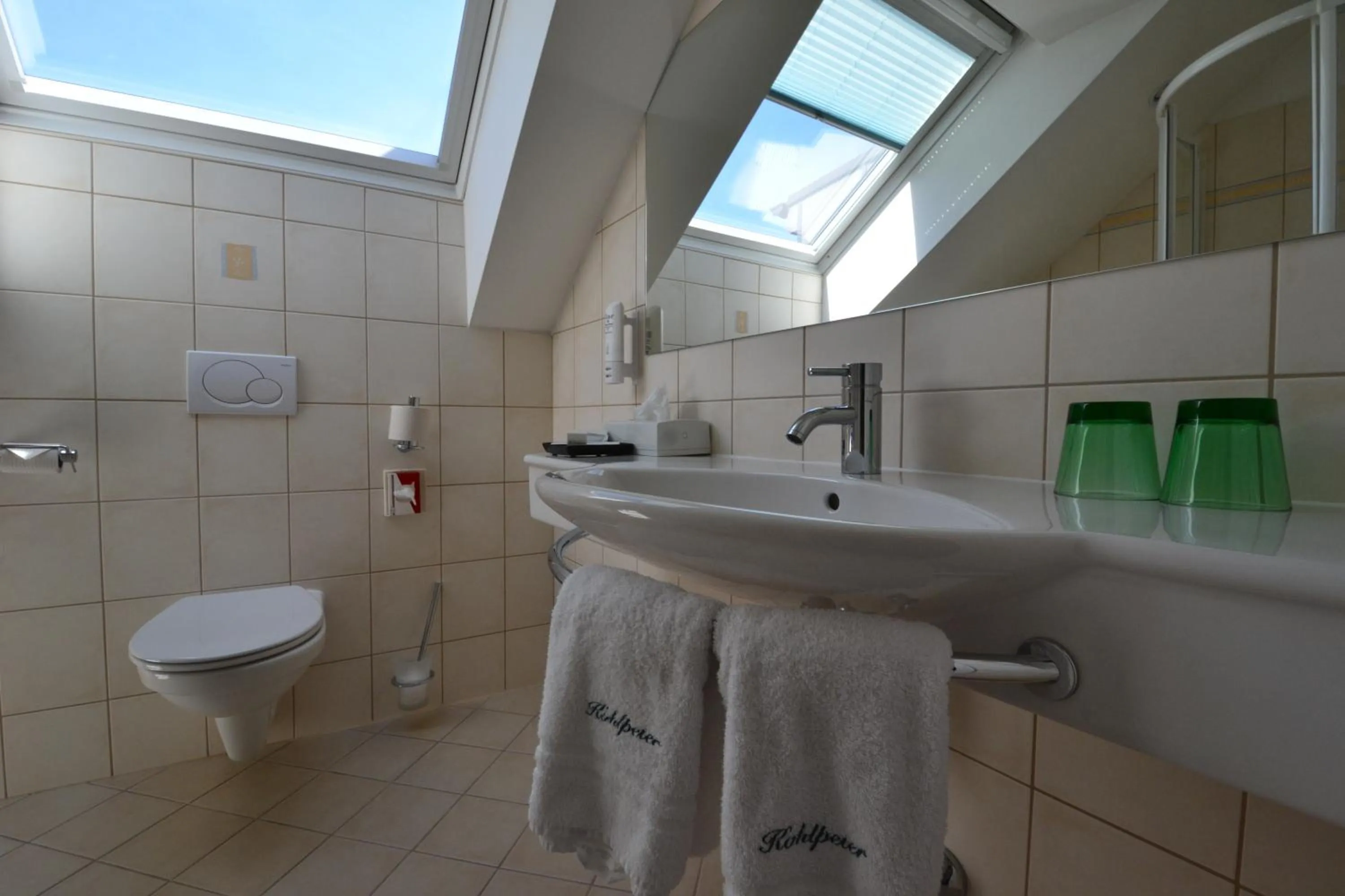 Bathroom in Hotel Kohlpeter