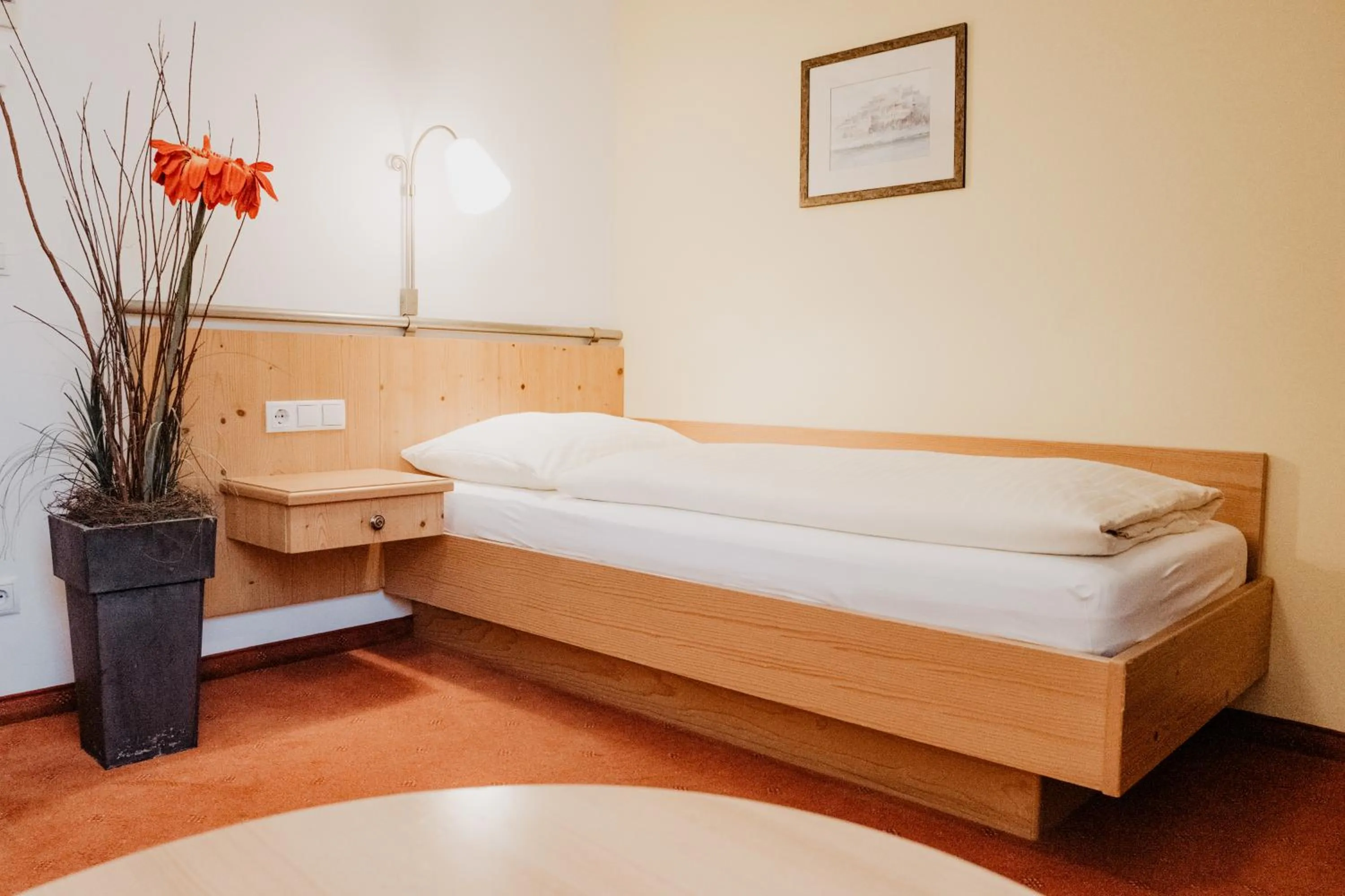 Bed in Hotel Kohlpeter