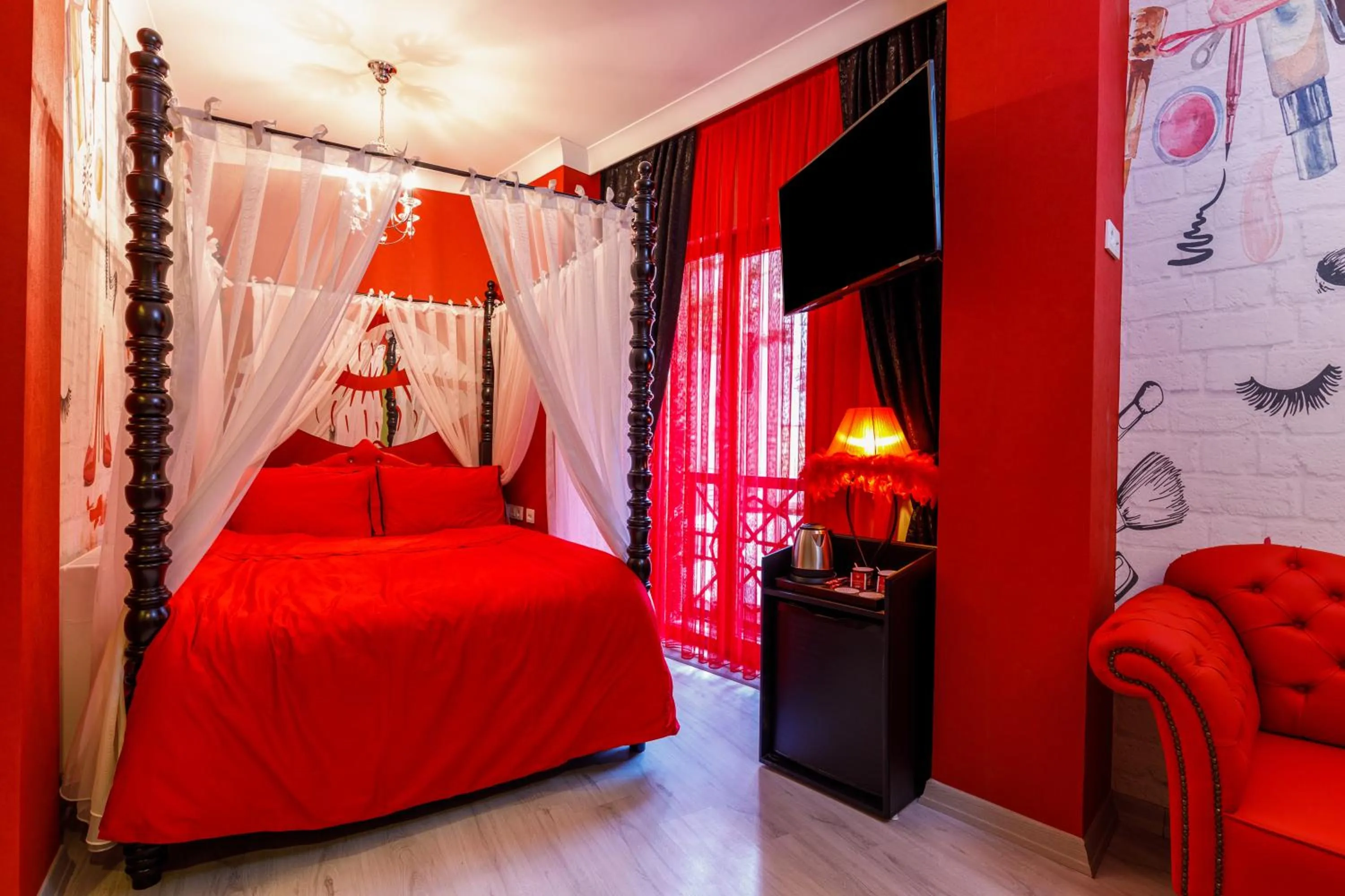 Bed in Germenicia Hotel