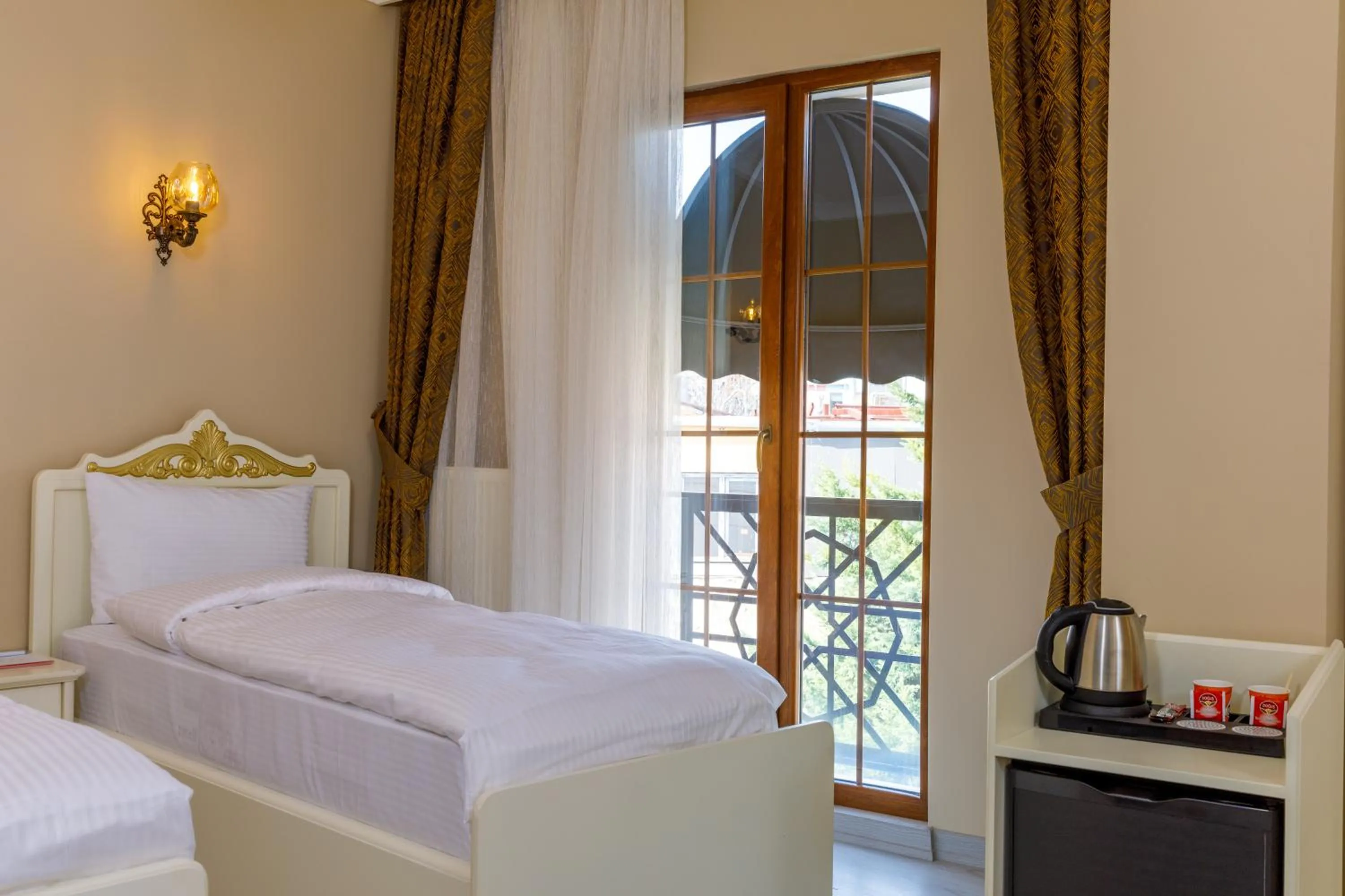 Bed in Germenicia Hotel