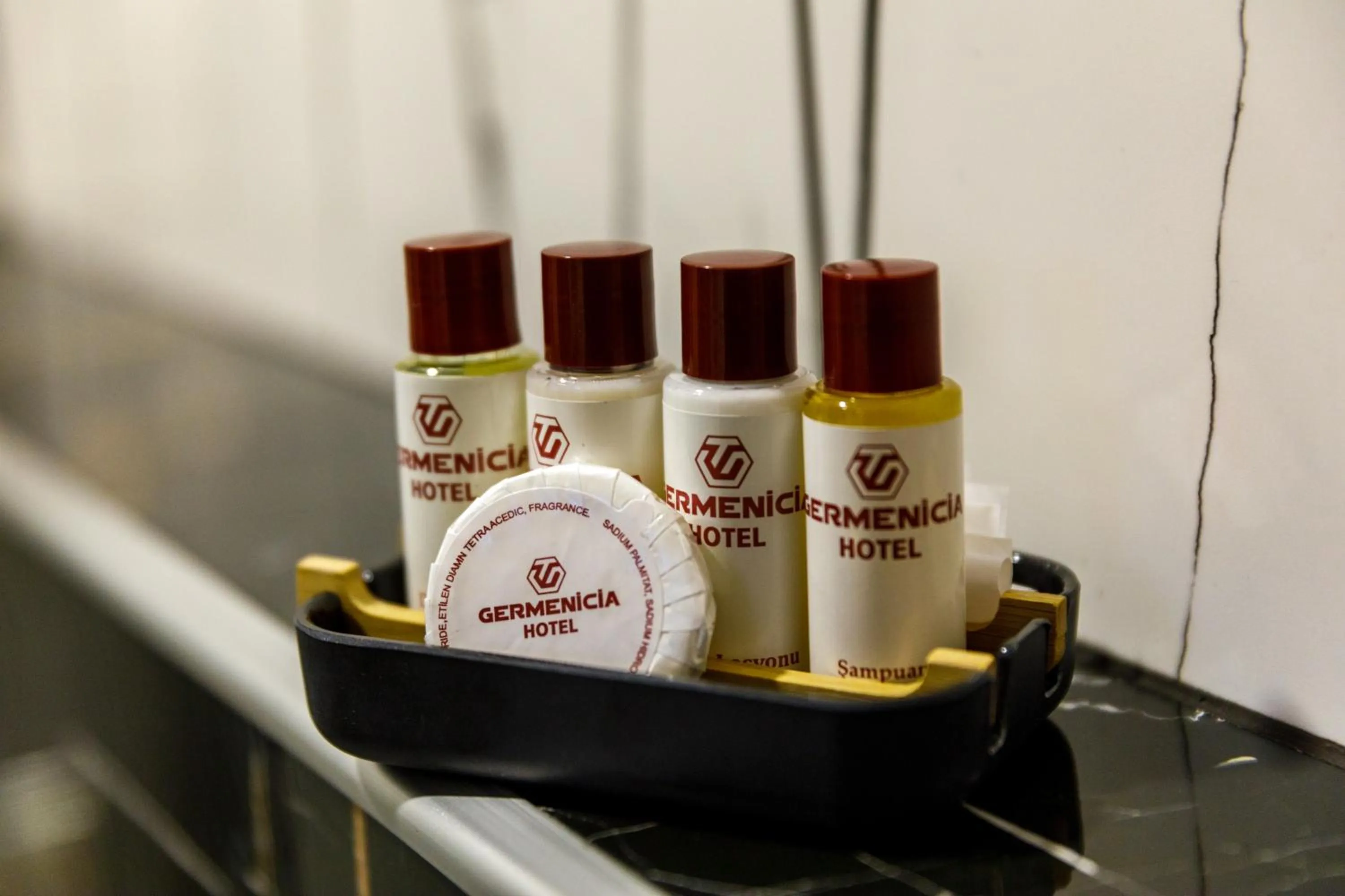 Decorative detail in Germenicia Hotel