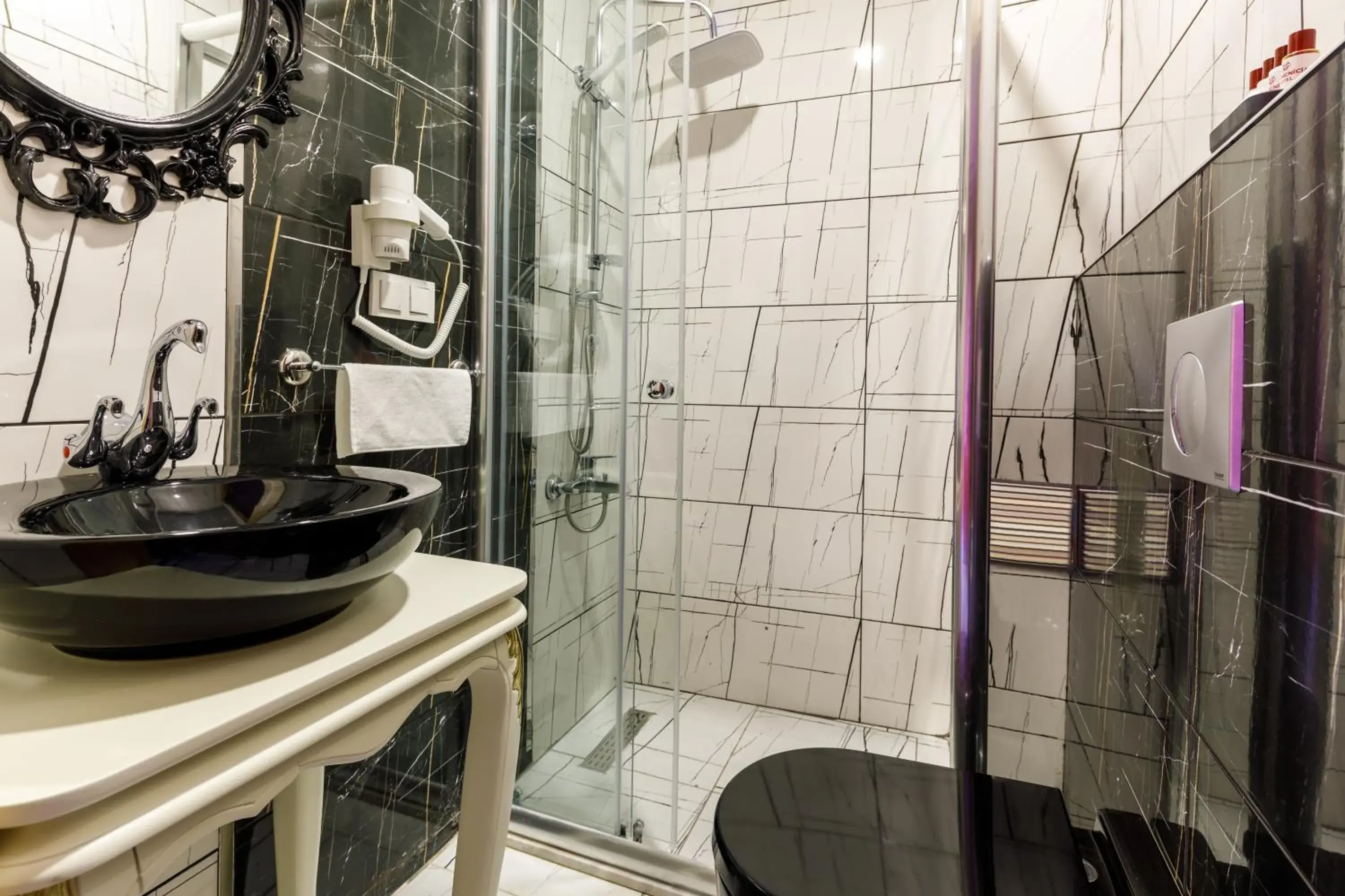 Bathroom in Germenicia Hotel Bathroom in Germenicia Hotel