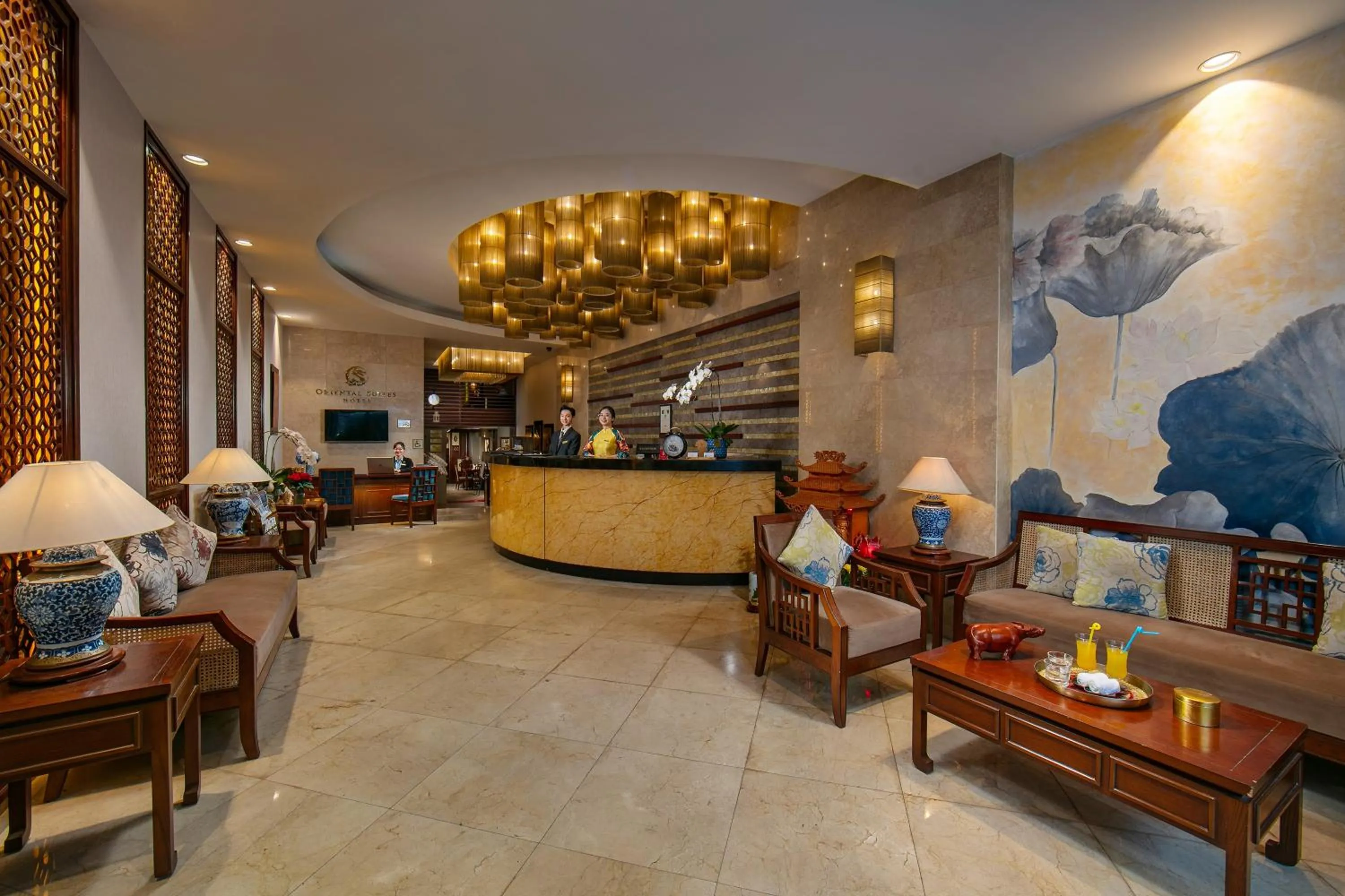 Lobby or reception in Oriental Suites Hotel & Spa