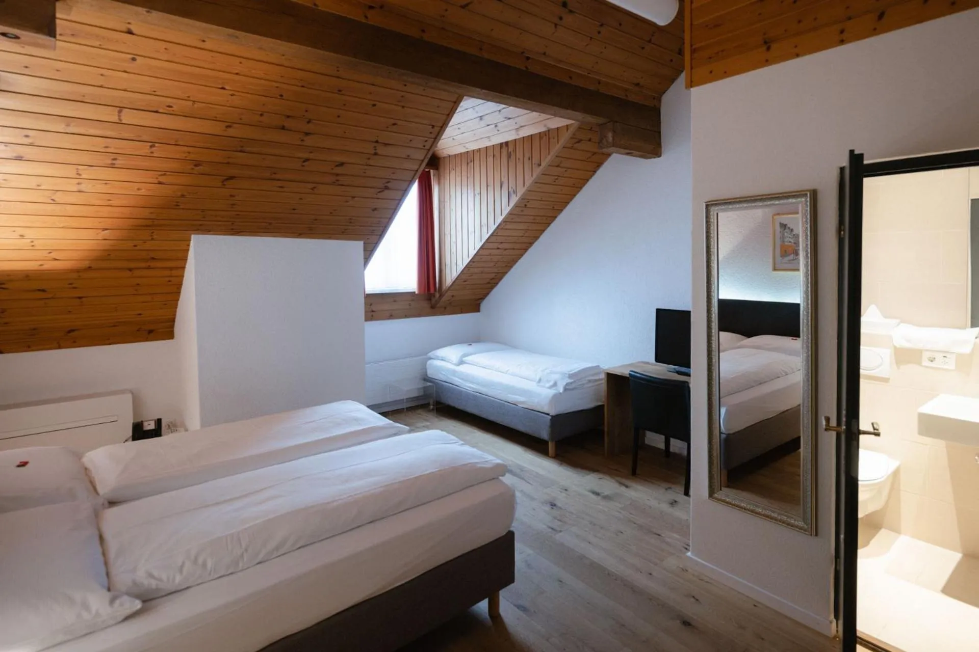 Bedroom, Bed in HotelChur.ch