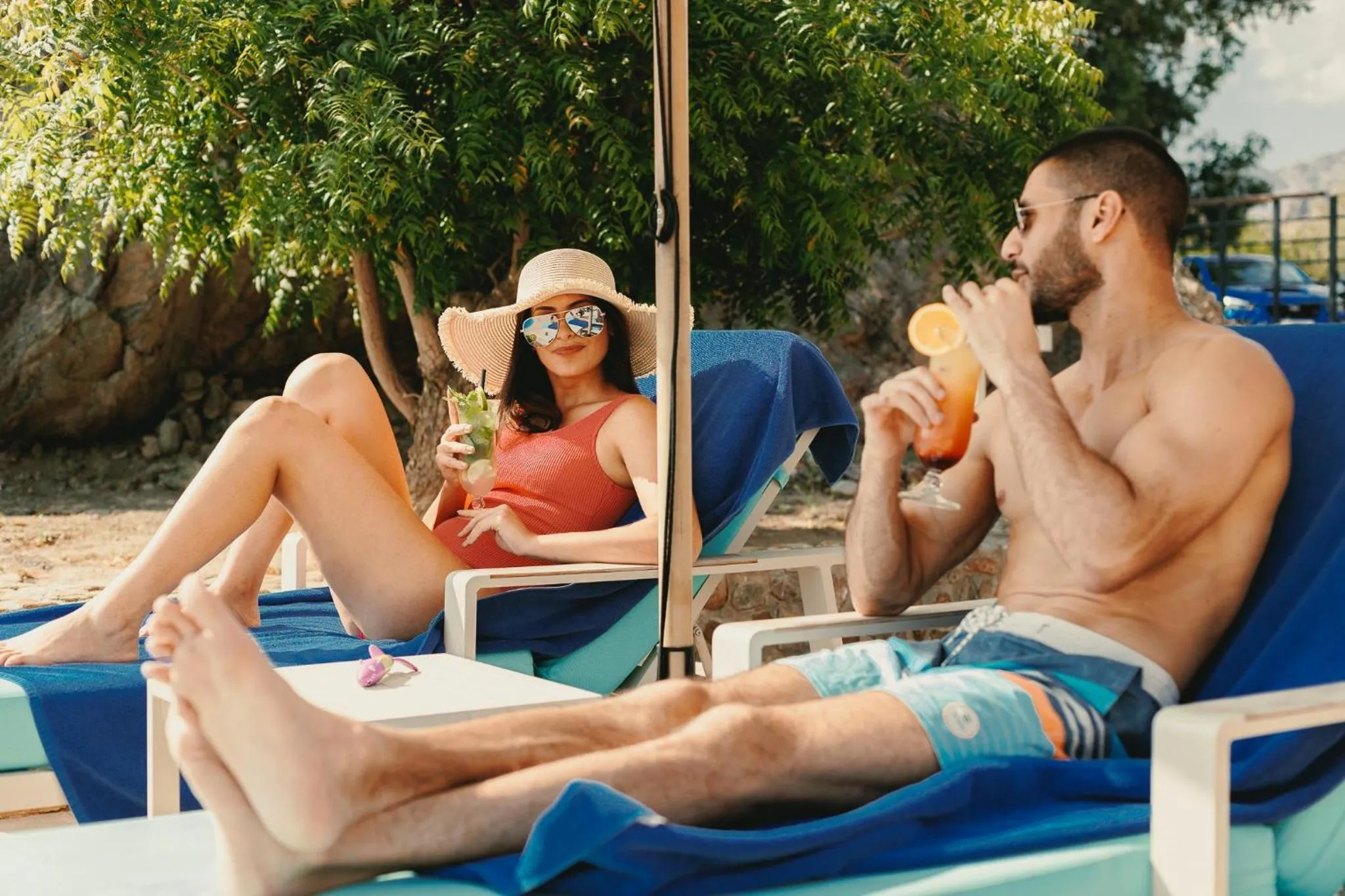 Swimming pool in JA Hatta Fort Hotel