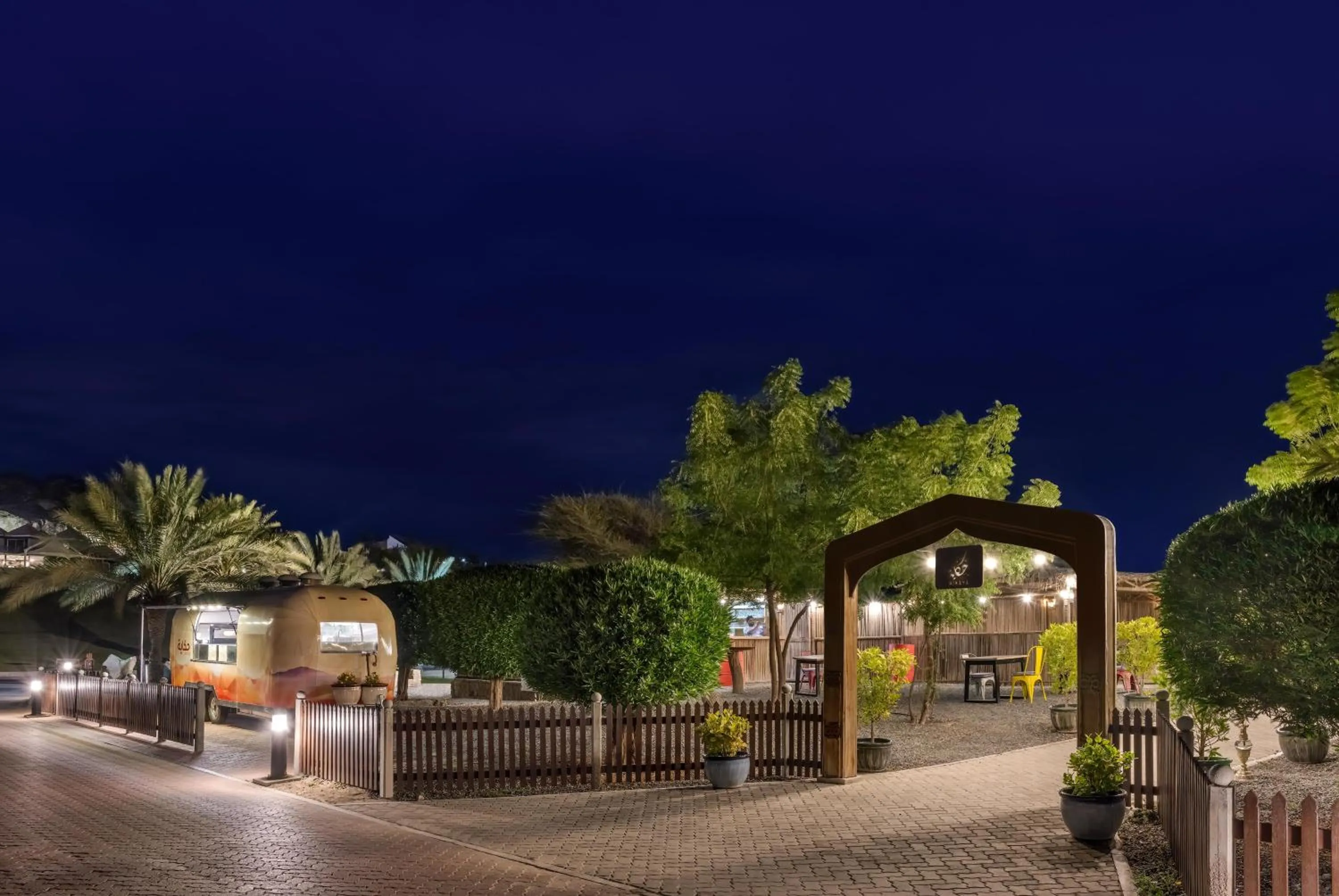 Garden in JA Hatta Fort Hotel