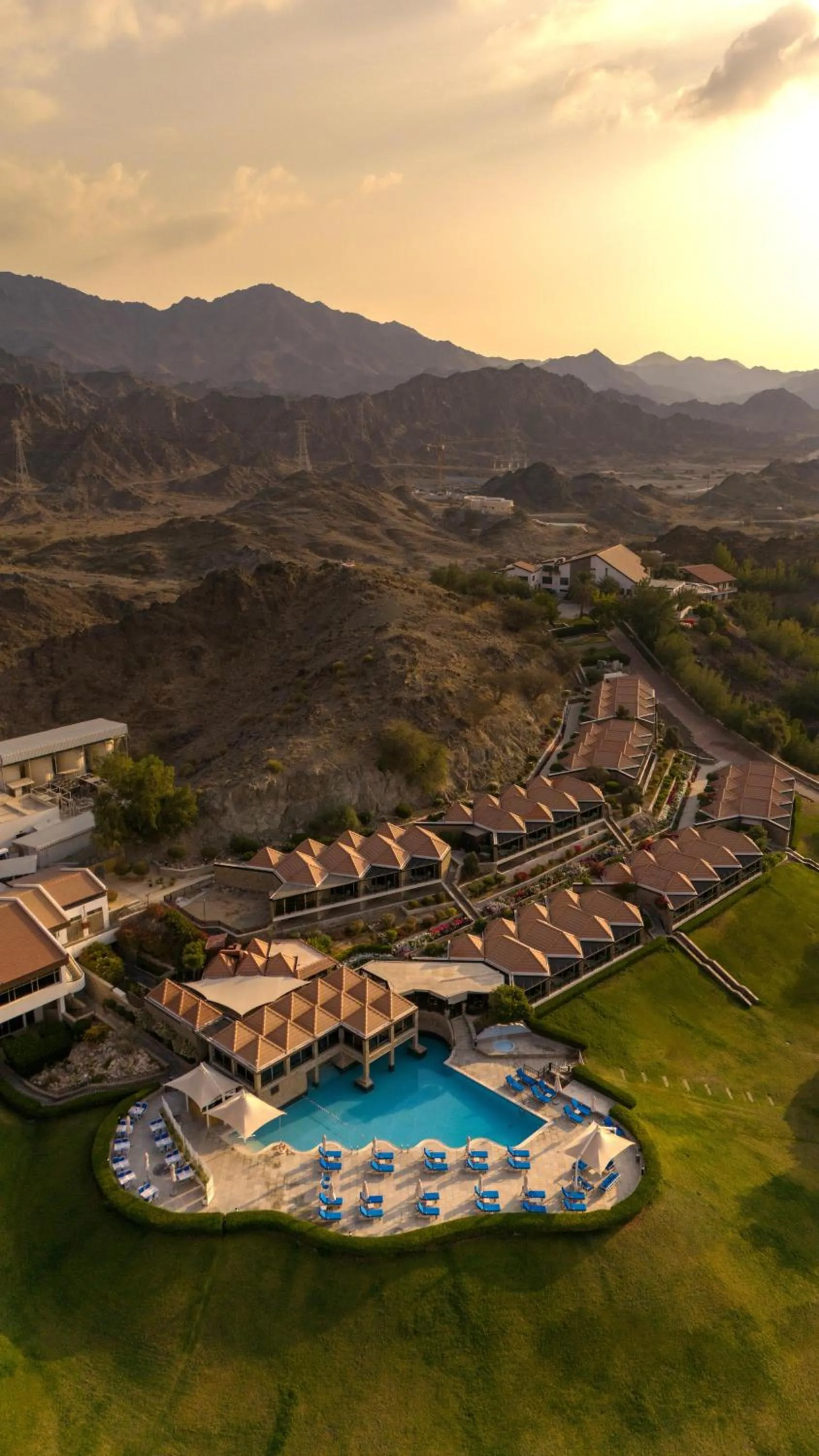 Natural landscape in JA Hatta Fort Hotel