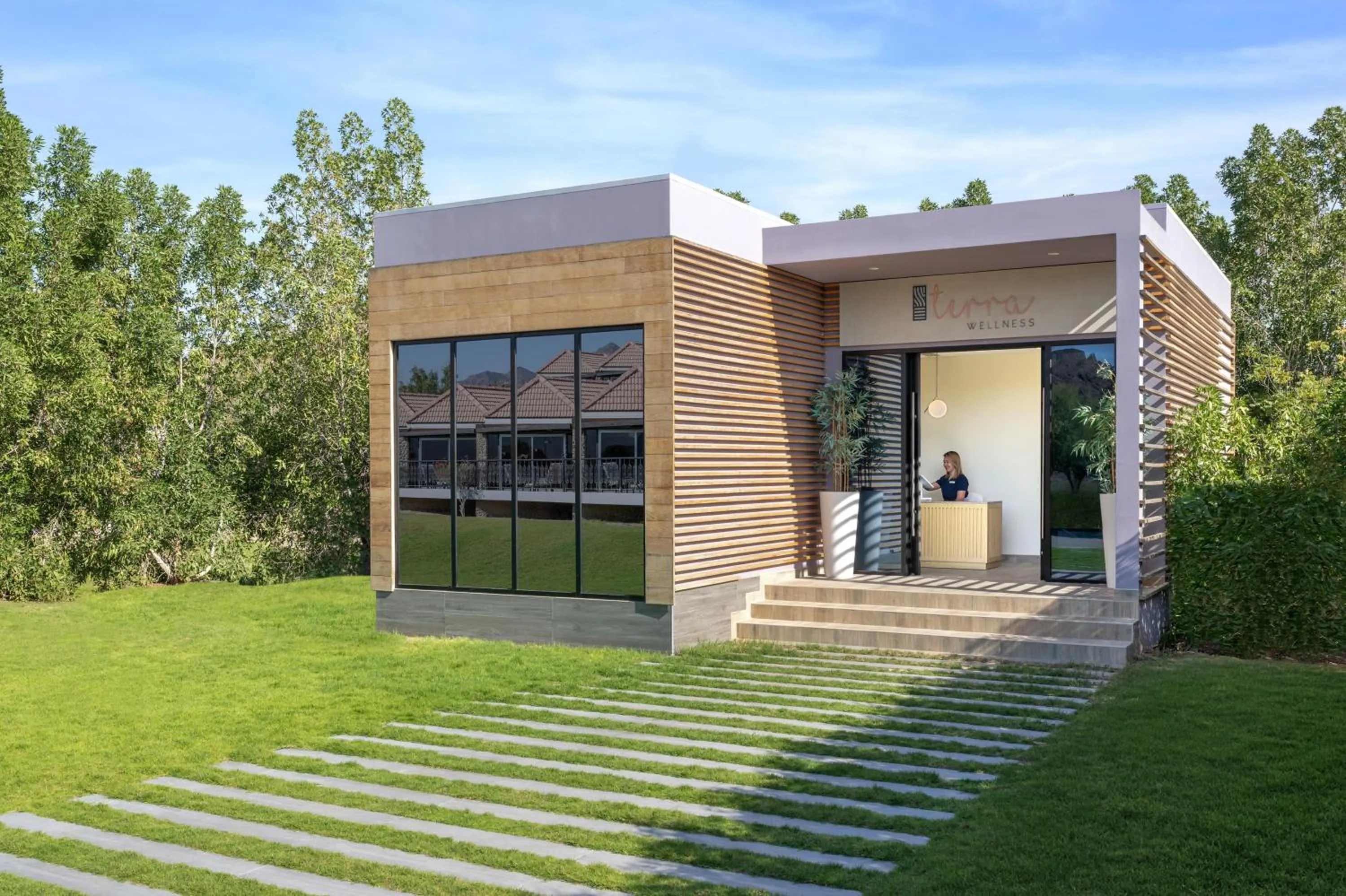 Spa and wellness centre/facilities in JA Hatta Fort Hotel