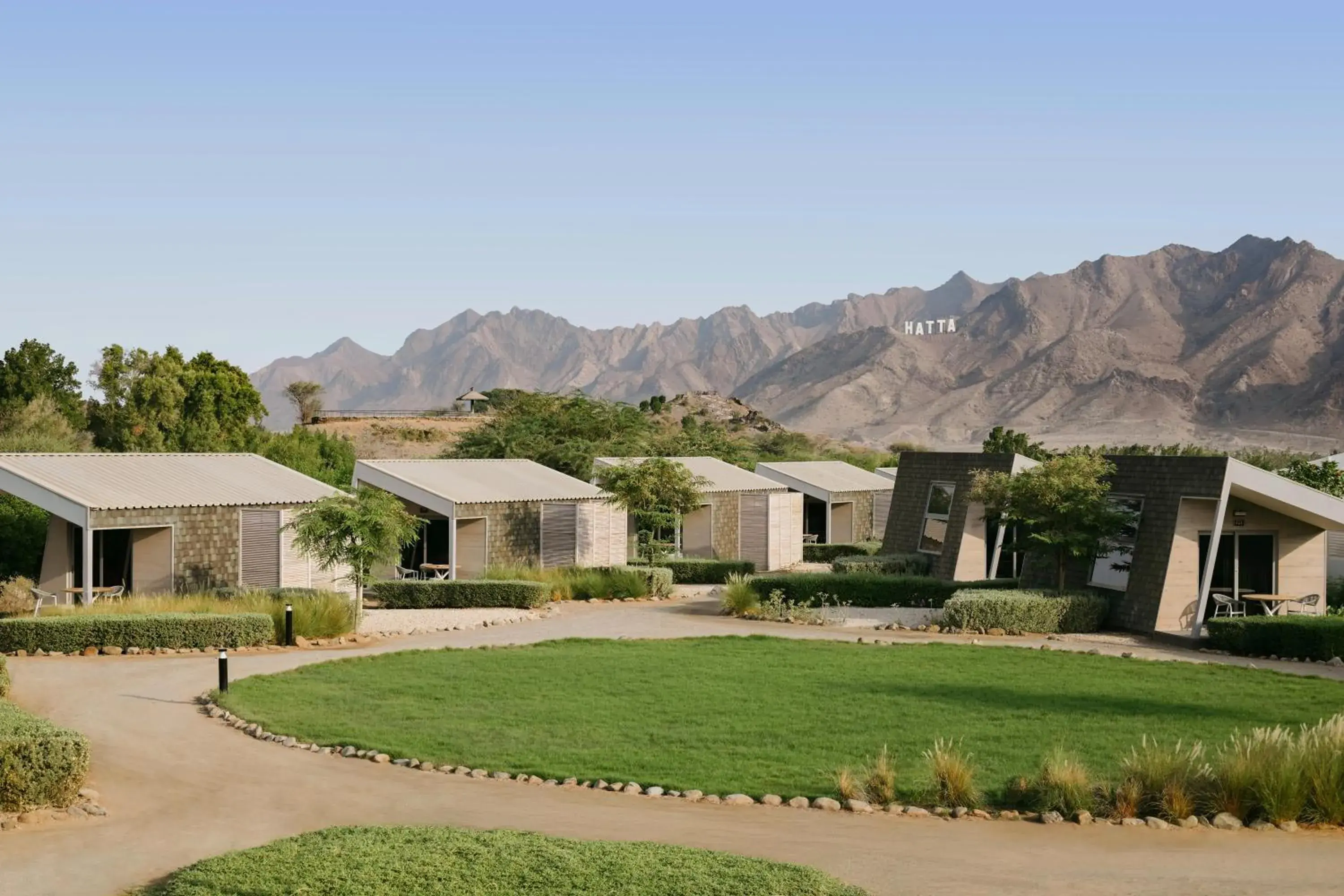 Property building in JA Hatta Fort Hotel Property building in JA Hatta Fort Hotel