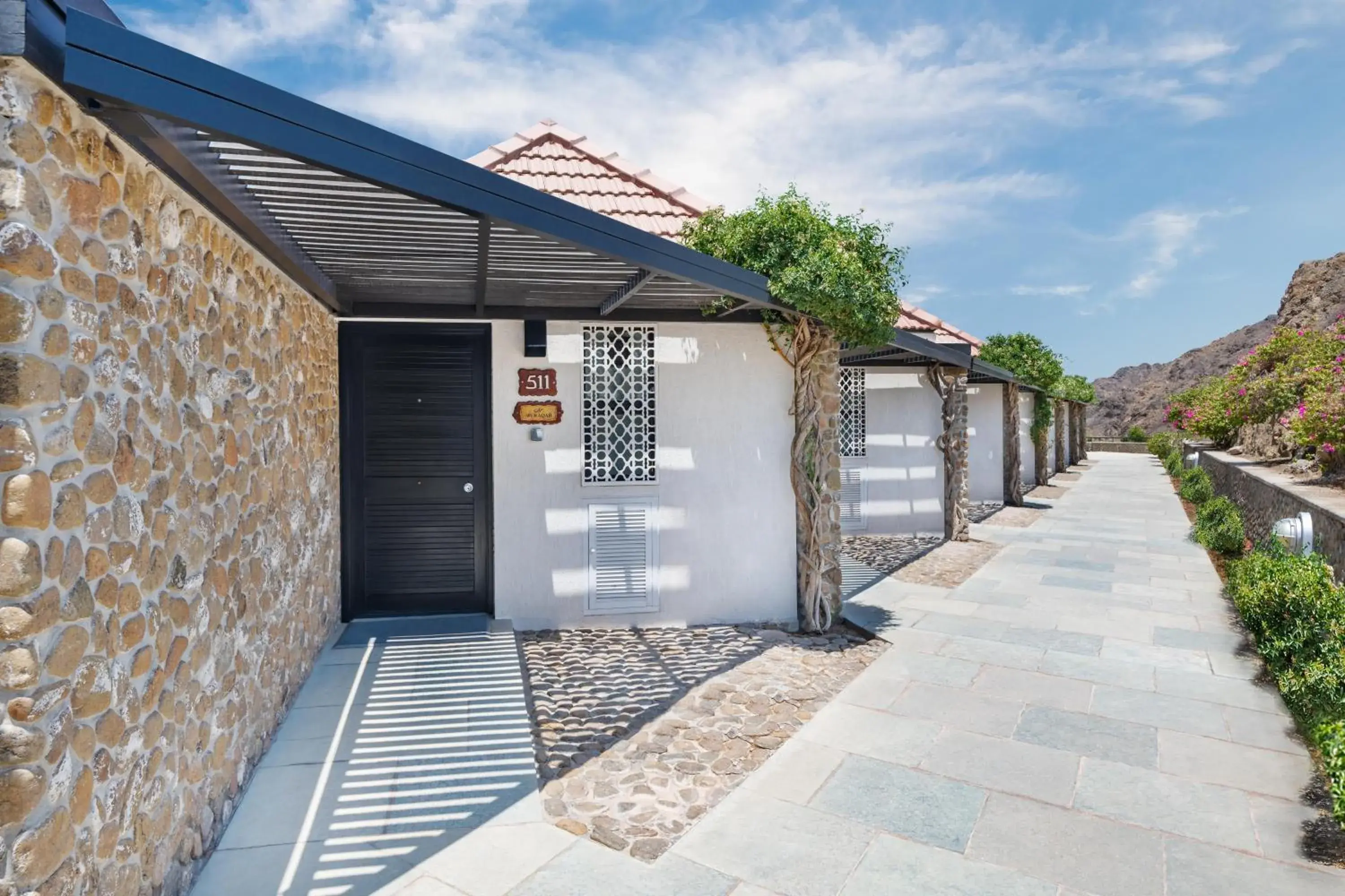 Property building in JA Hatta Fort Hotel Property building in JA Hatta Fort Hotel