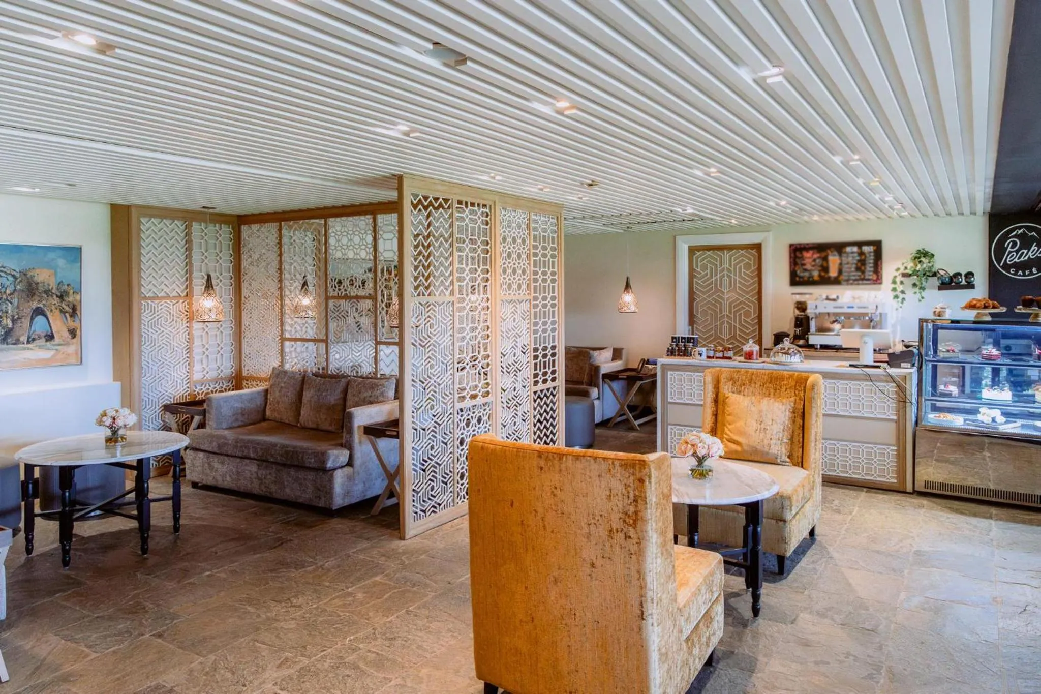 Lobby or reception in JA Hatta Fort Hotel