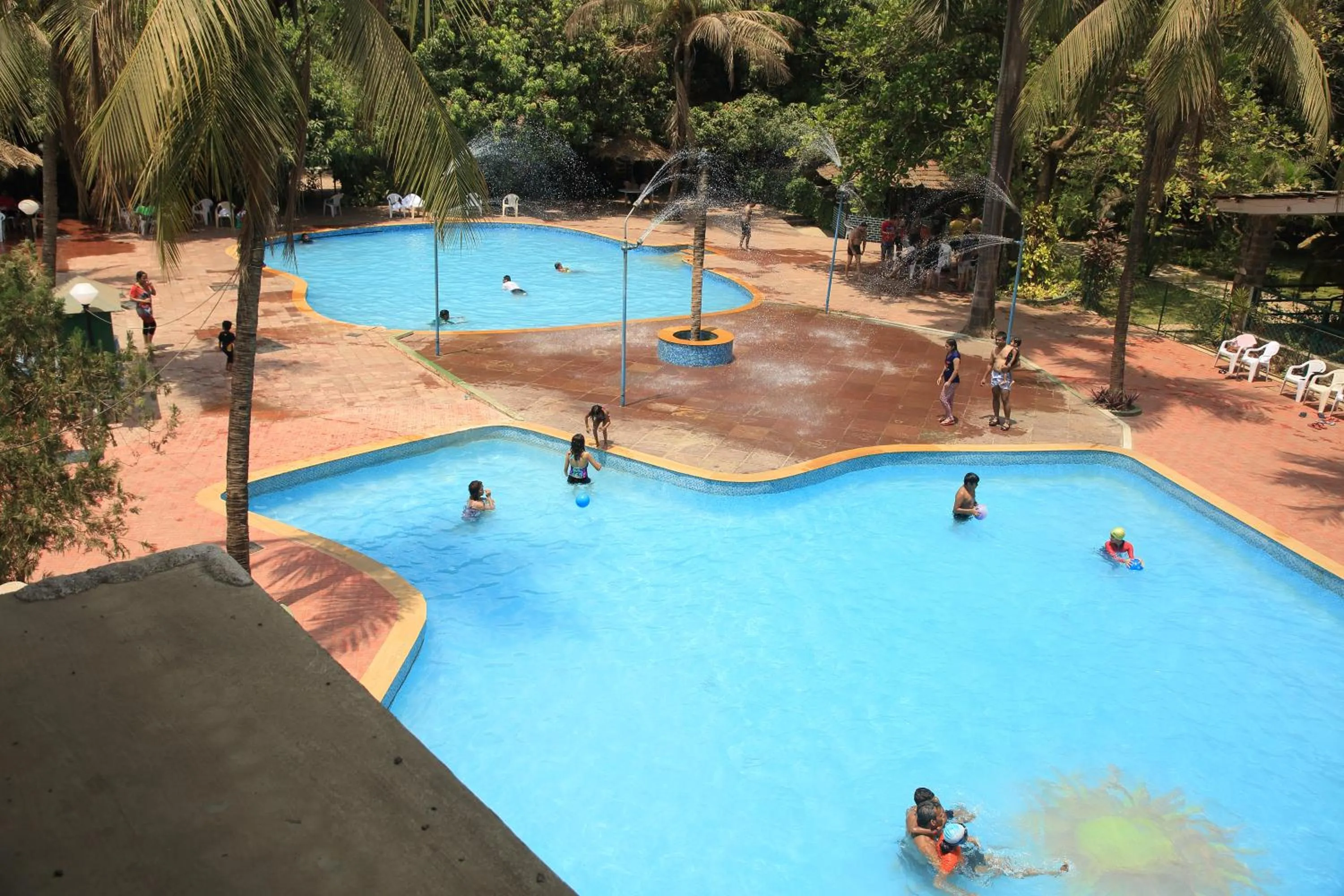 People in Pinewood Resort