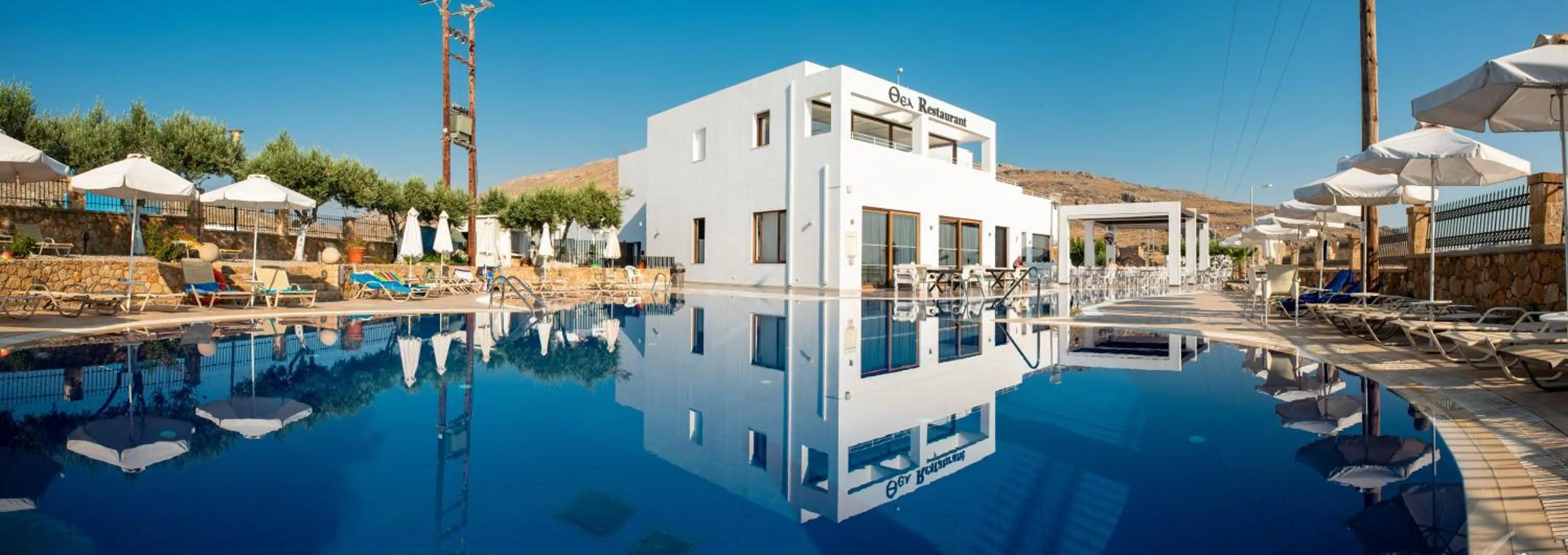 Property building in Lindos View Hotel