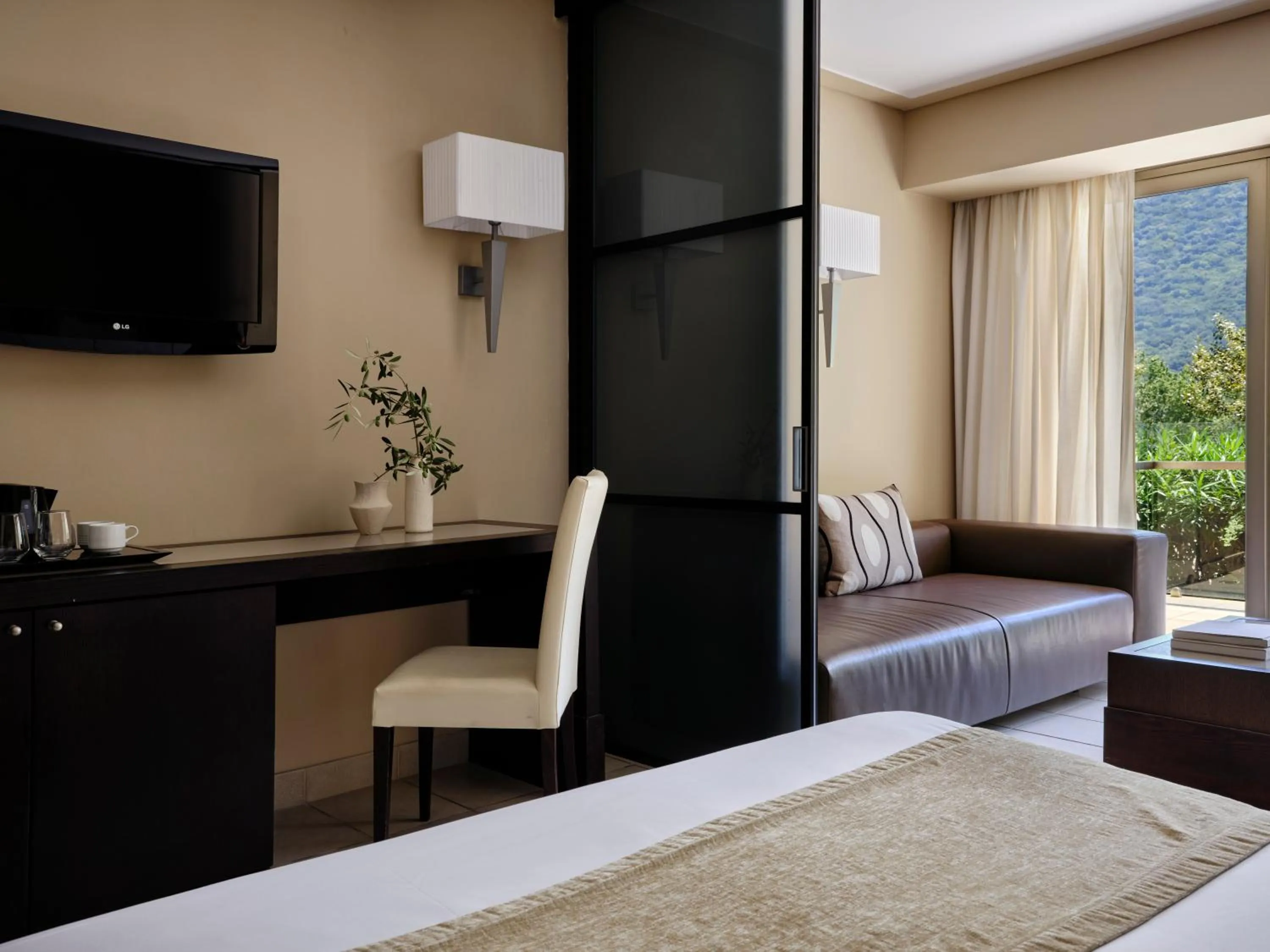 Bedroom, Bed in Atlantica Grand Mediterraneo Resort - Adults Only