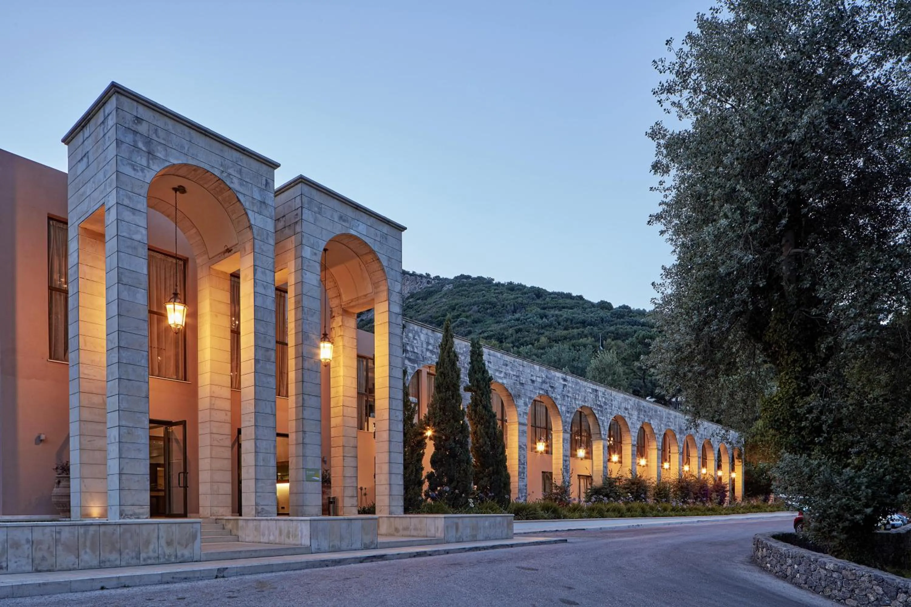 Facade/entrance in Atlantica Grand Mediterraneo Resort - Adults Only