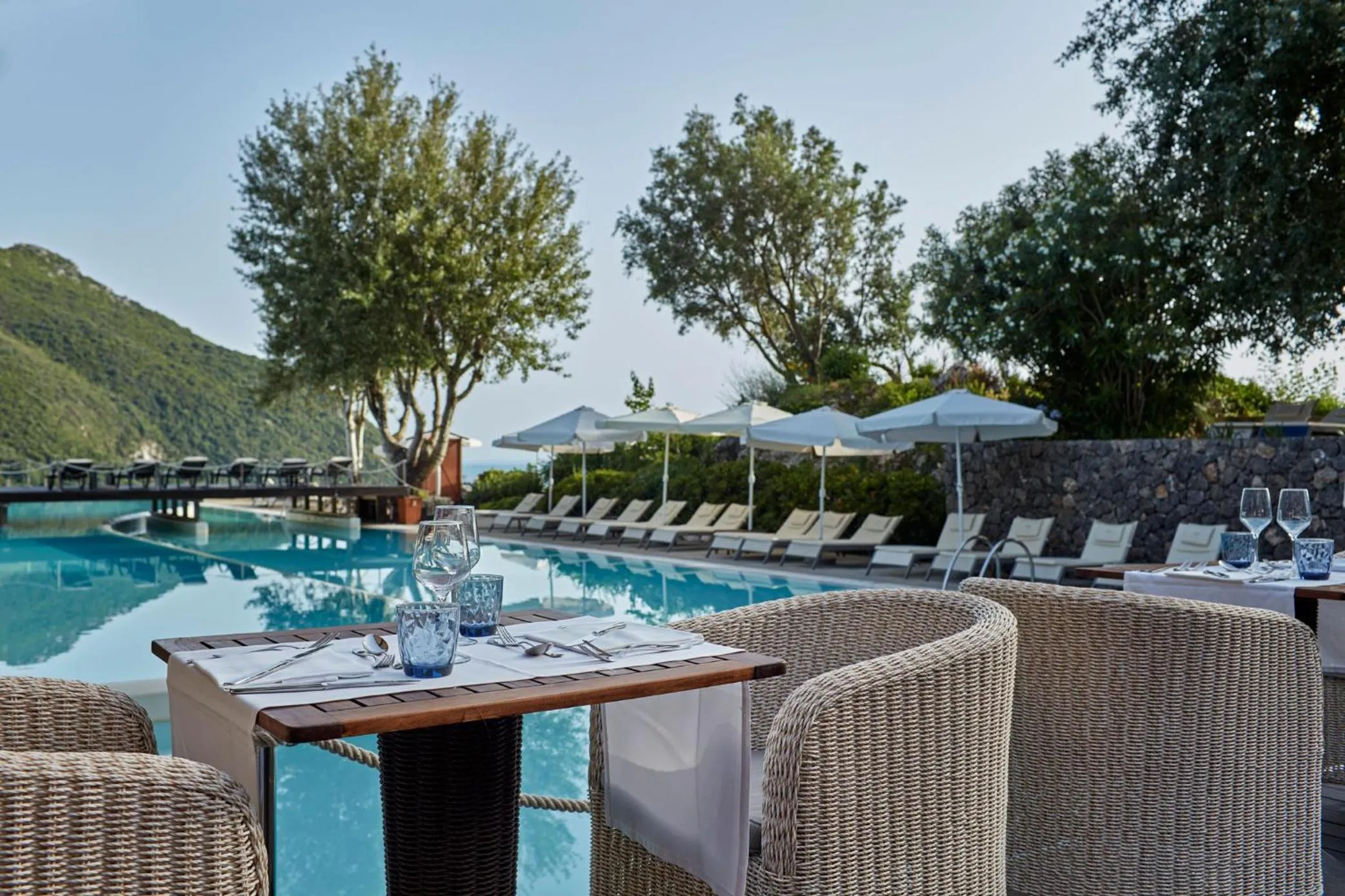 Patio in Atlantica Grand Mediterraneo Resort - Adults Only