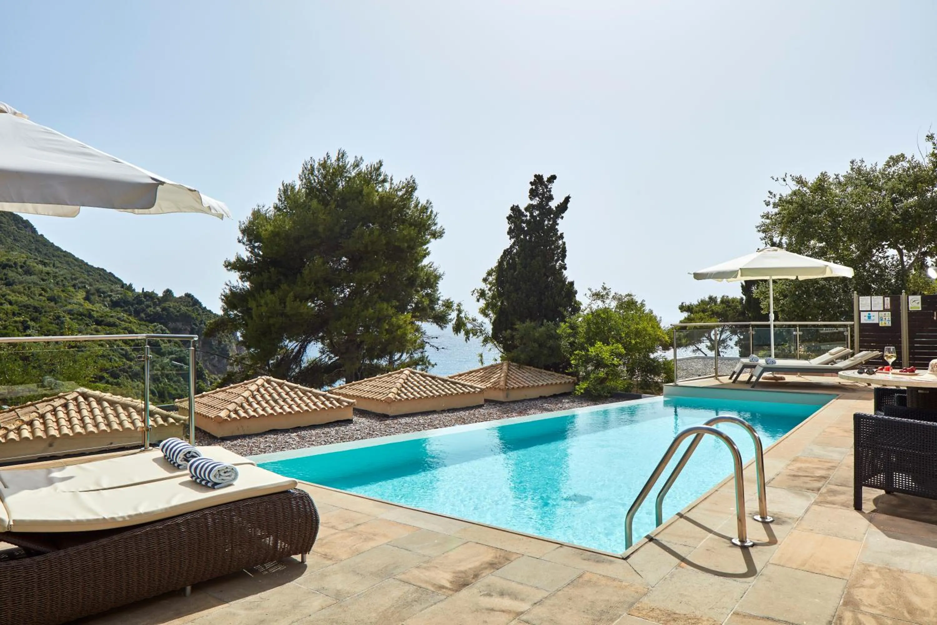 Patio in Atlantica Grand Mediterraneo Resort - Adults Only