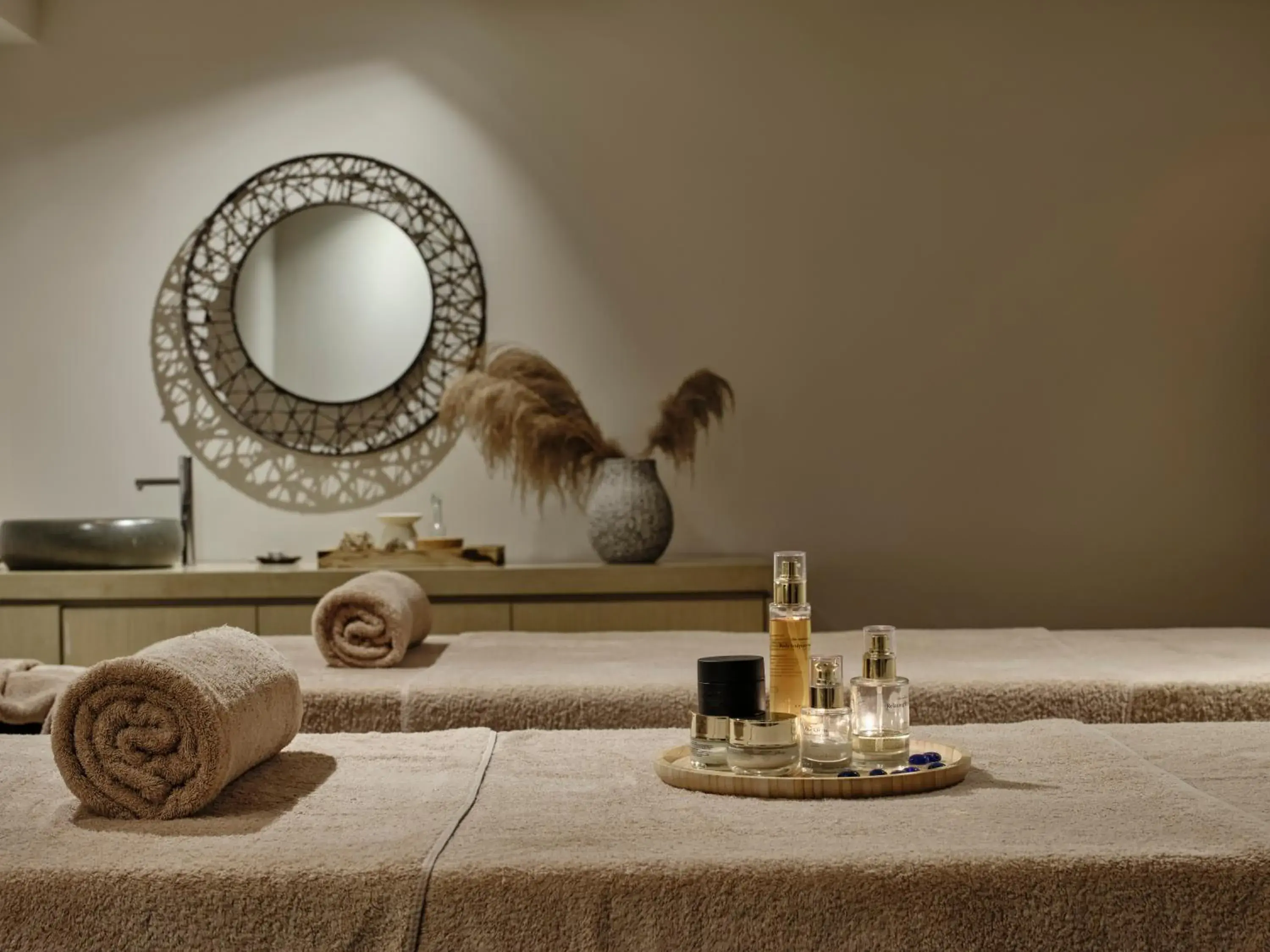 Spa and wellness centre/facilities, Bed in Atlantica Grand Mediterraneo Resort - Adults Only Spa and wellness centre/facilities, Bed in Atlantica Grand Mediterraneo Resort - Adults Only