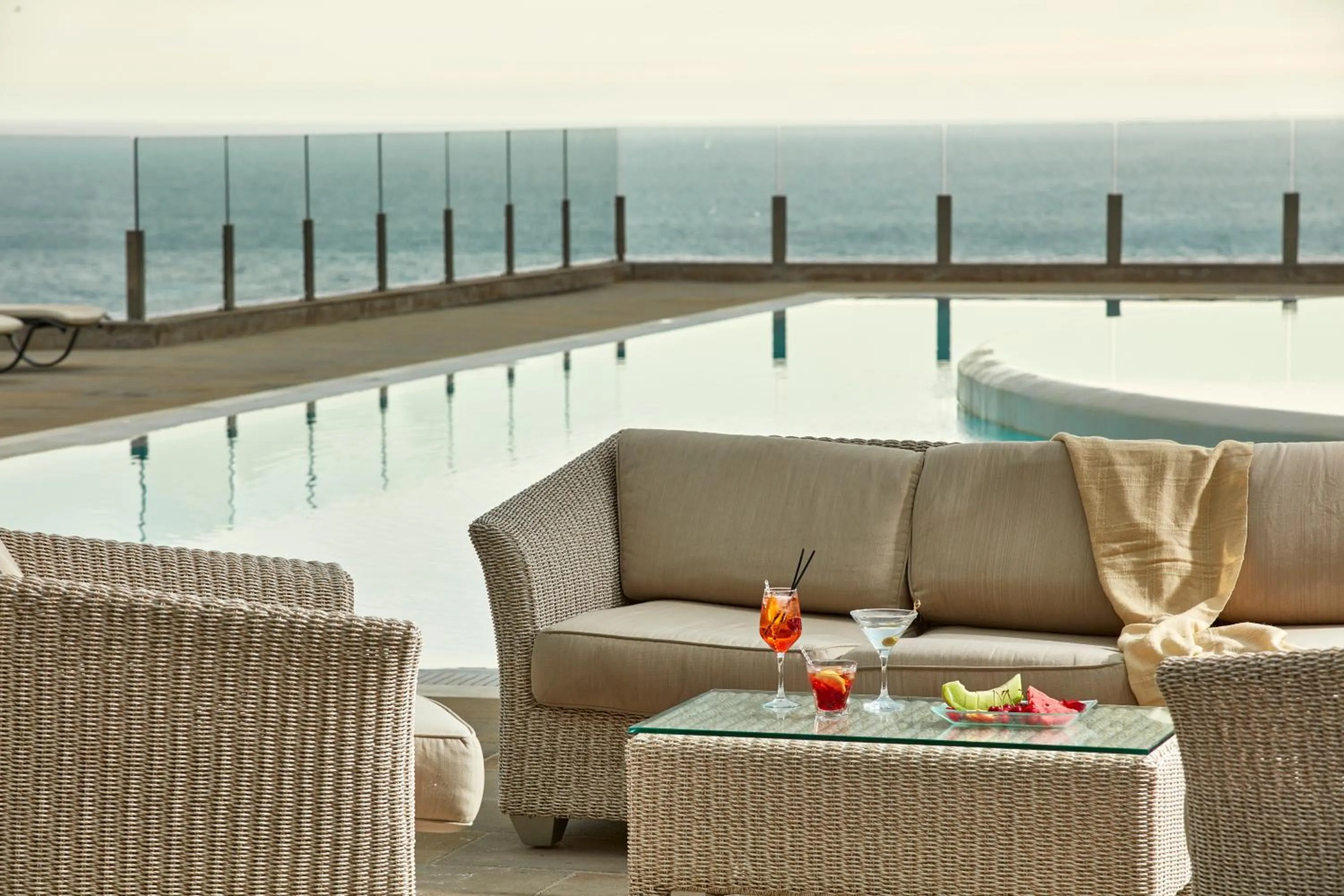 Patio in Atlantica Grand Mediterraneo Resort - Adults Only