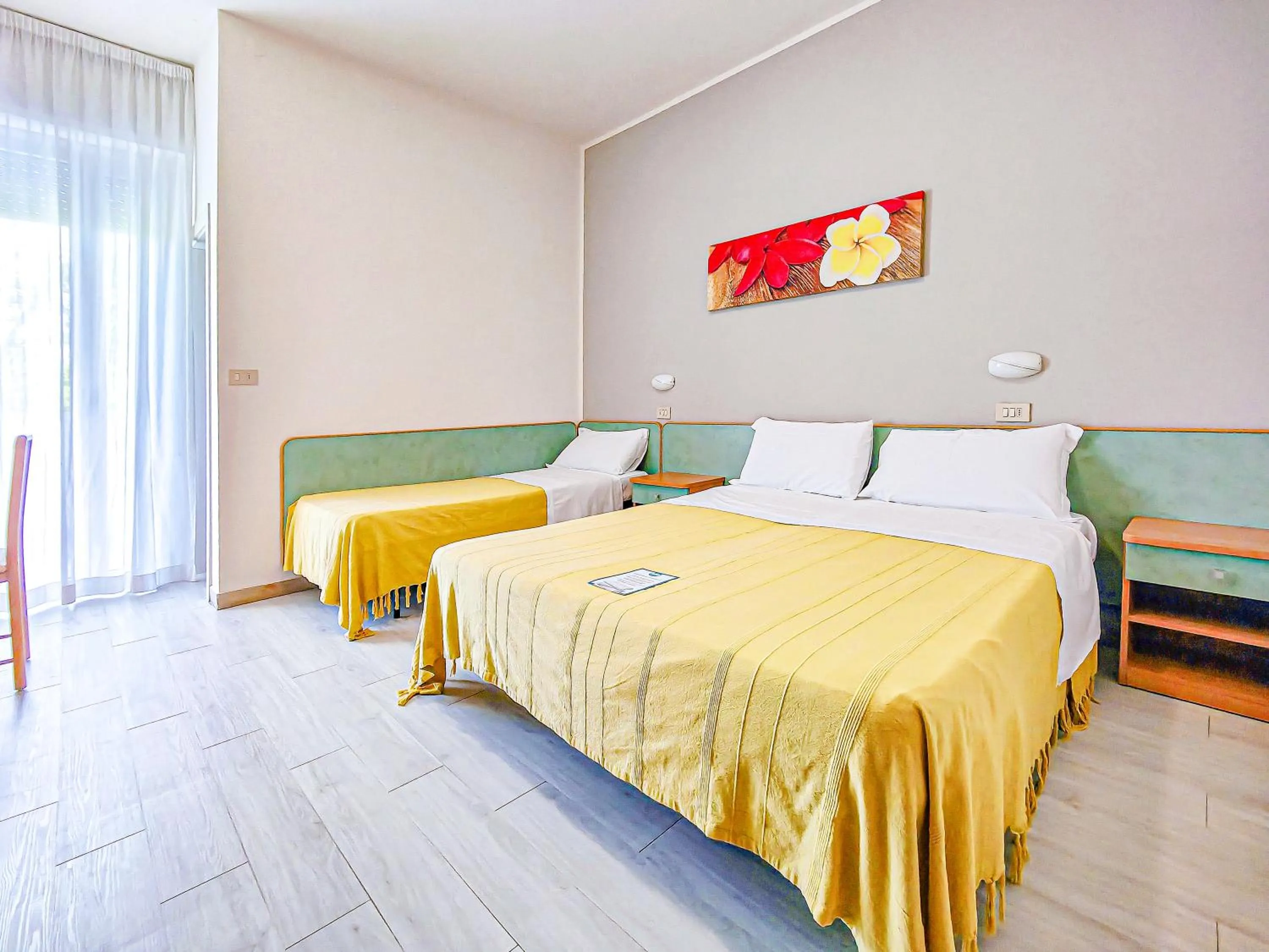 Bed in Hotel Rio Beach & Breakfast