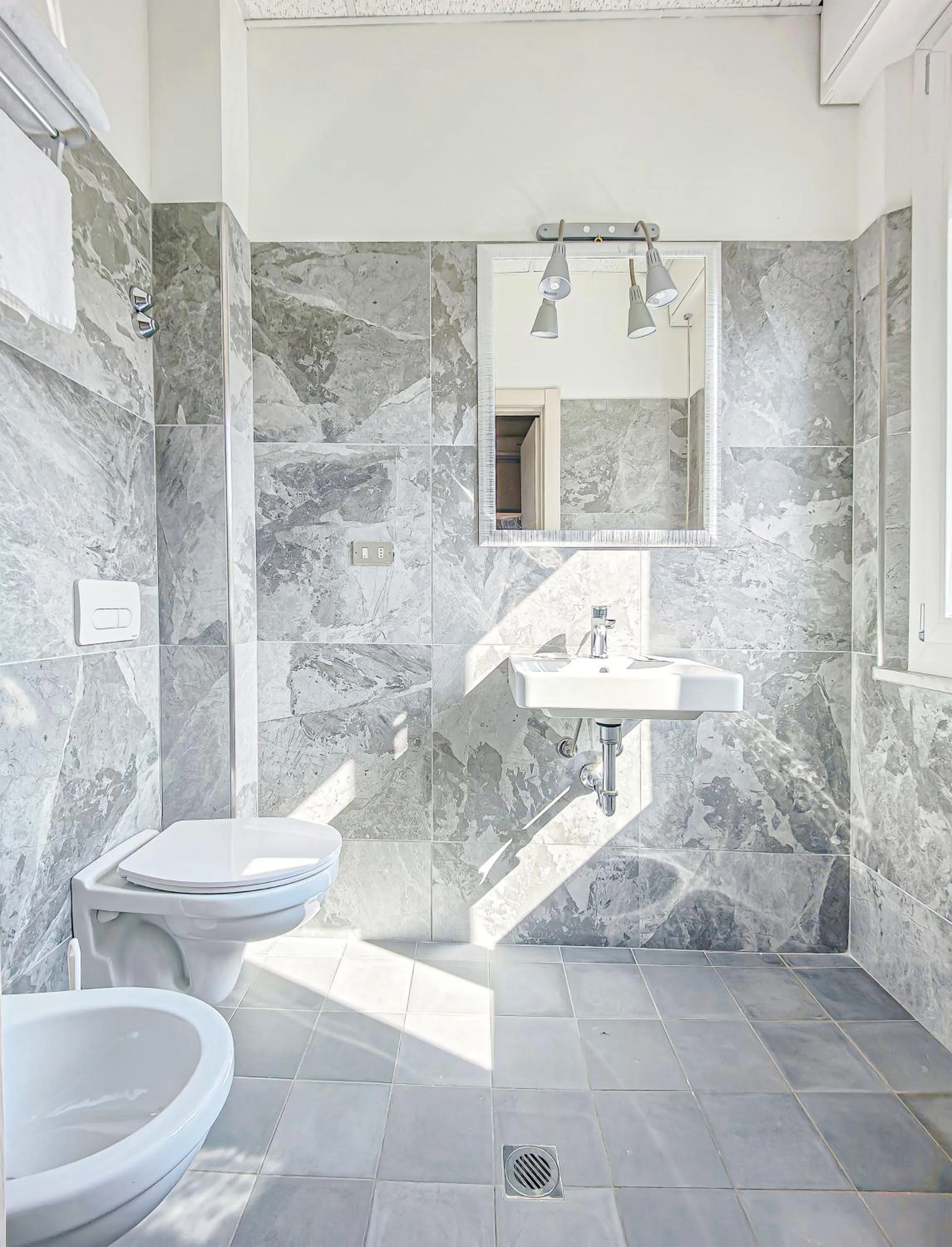 Shower in Hotel Rio Beach & Breakfast