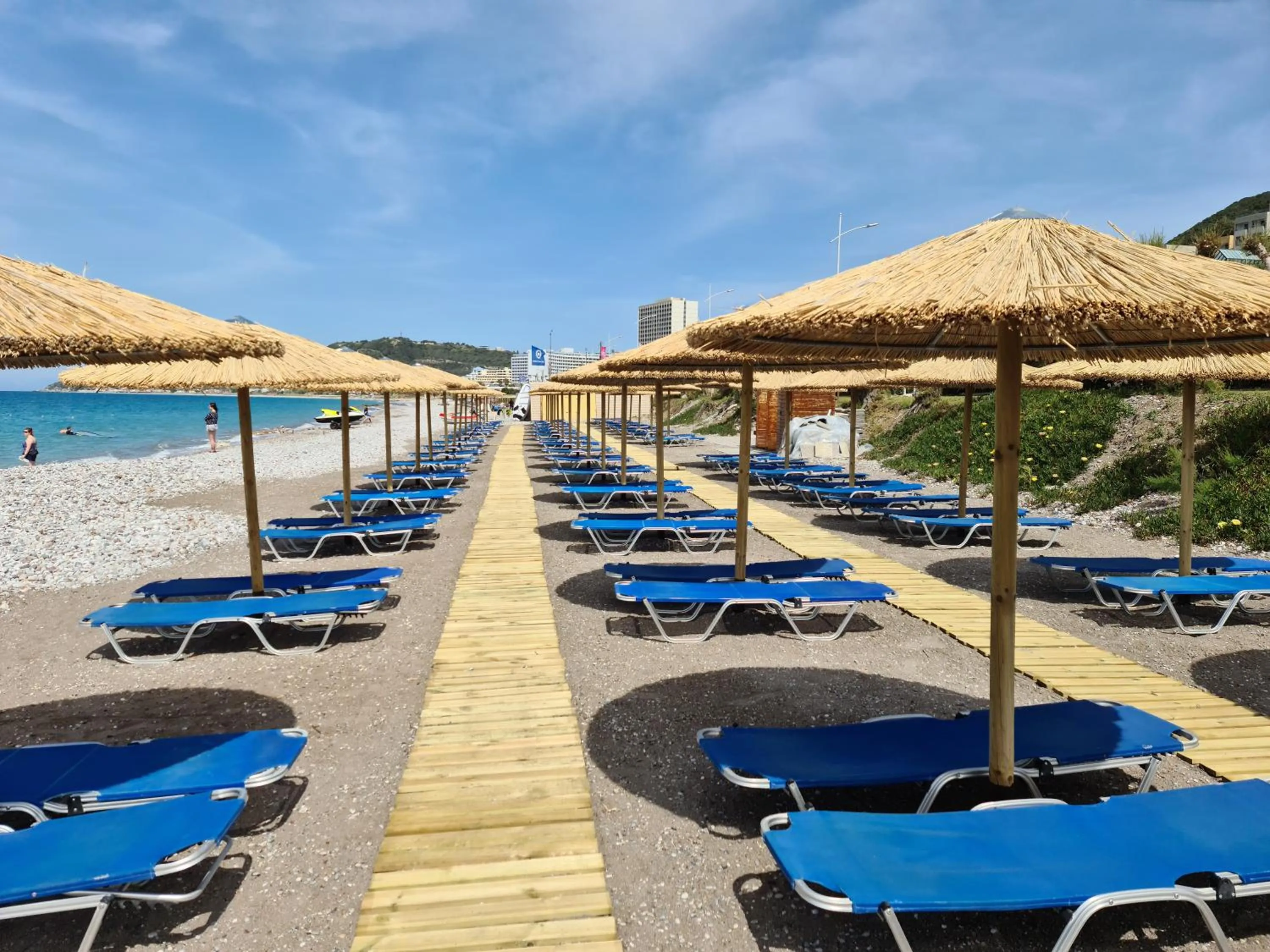 Beach in Oceanis Beach Hotel