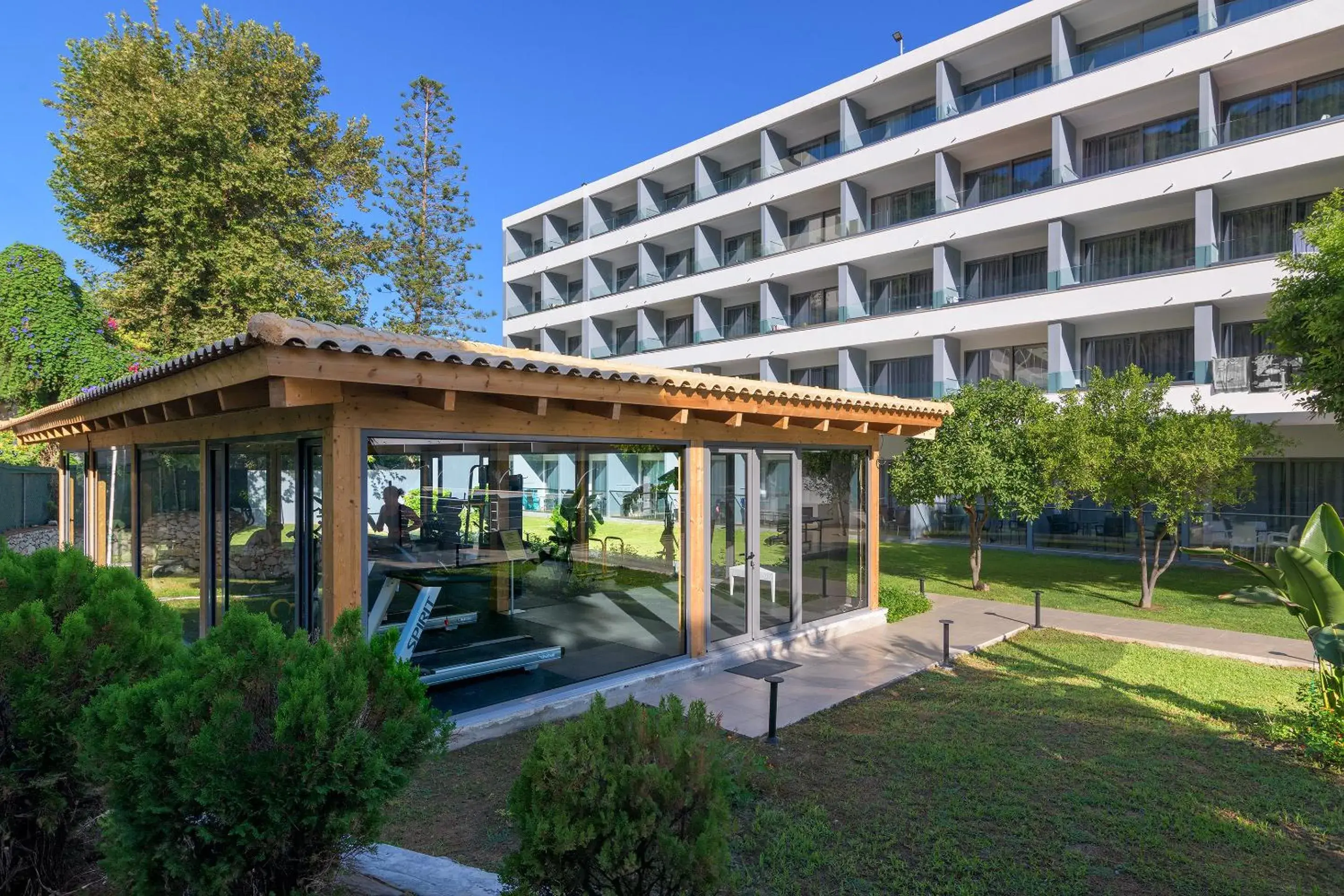 Fitness centre/facilities in Oceanis Beach Hotel Fitness centre/facilities in Oceanis Beach Hotel