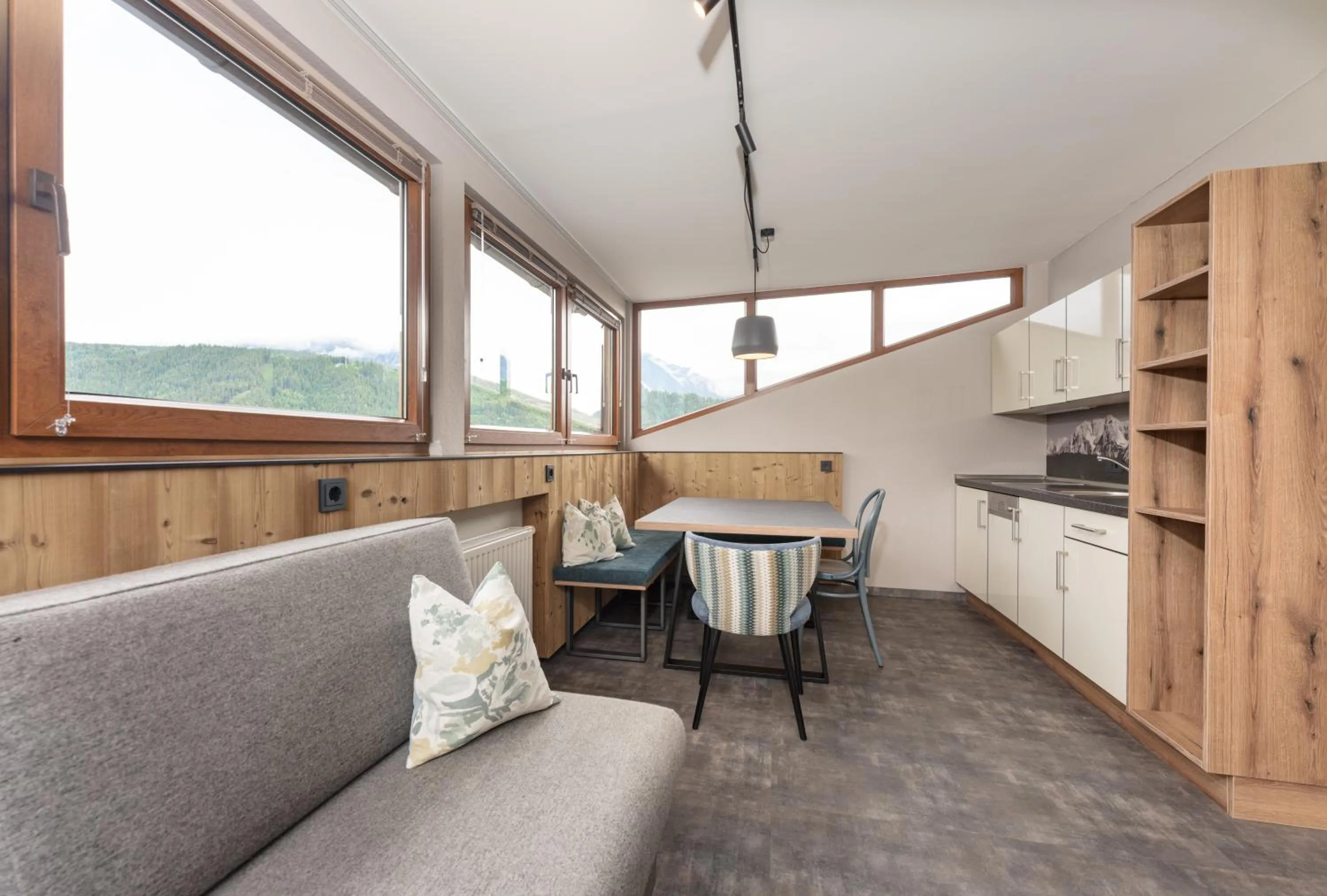 Kitchen or kitchenette in Appartements Erzherzog Johann