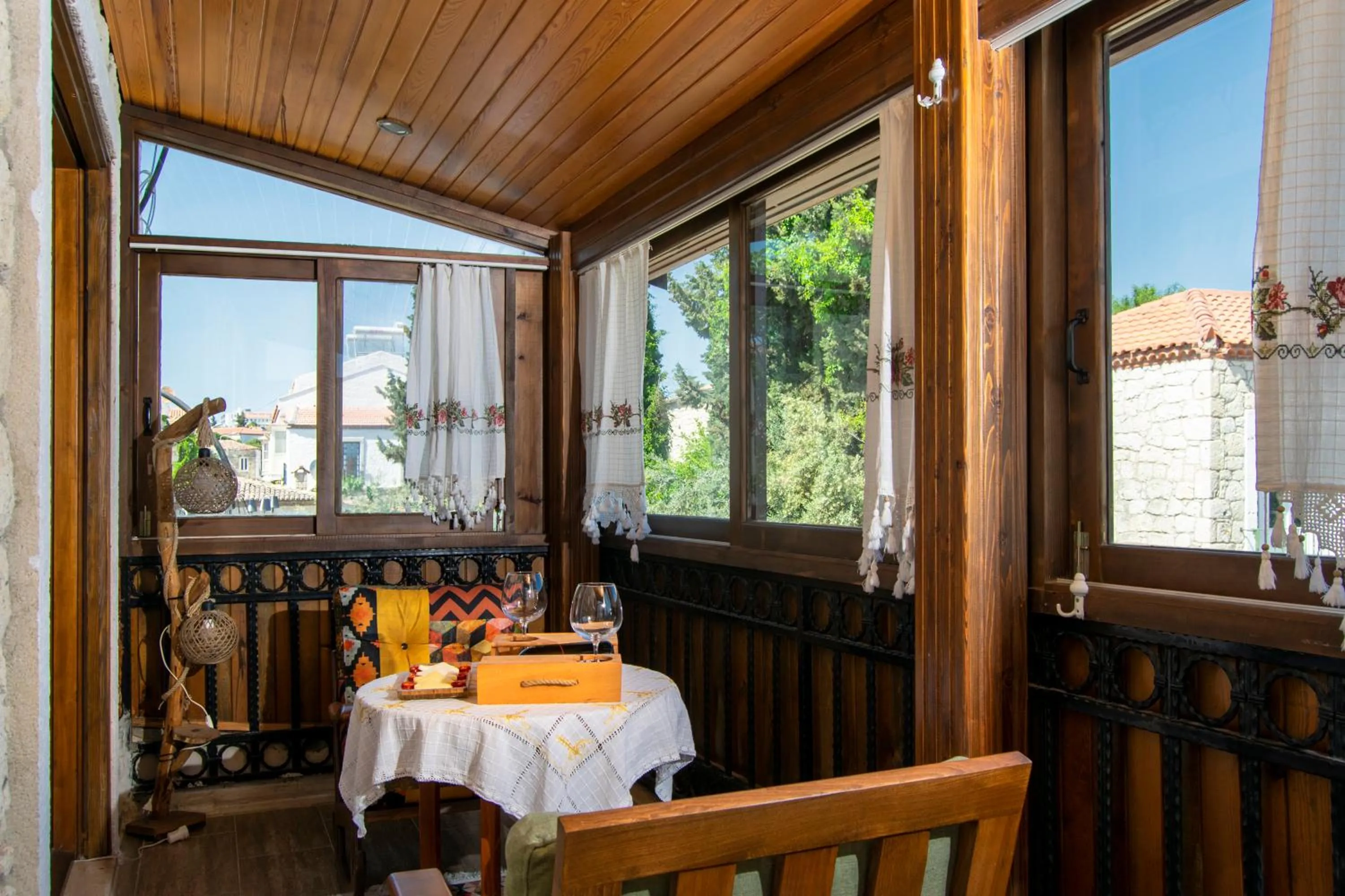 Balcony/Terrace in Flores Hotel Alaçatı