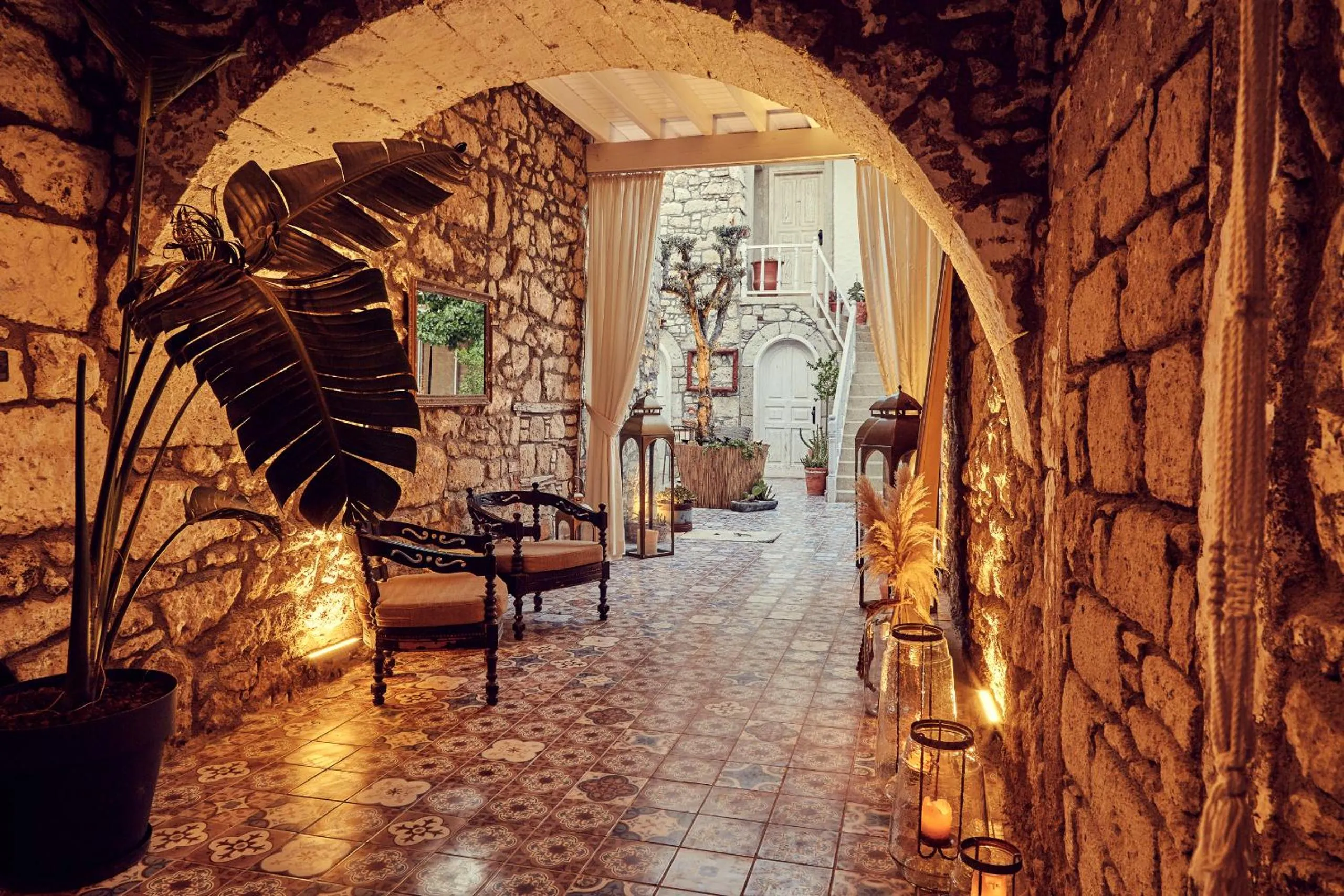 Lobby or reception in Morisi Avlu