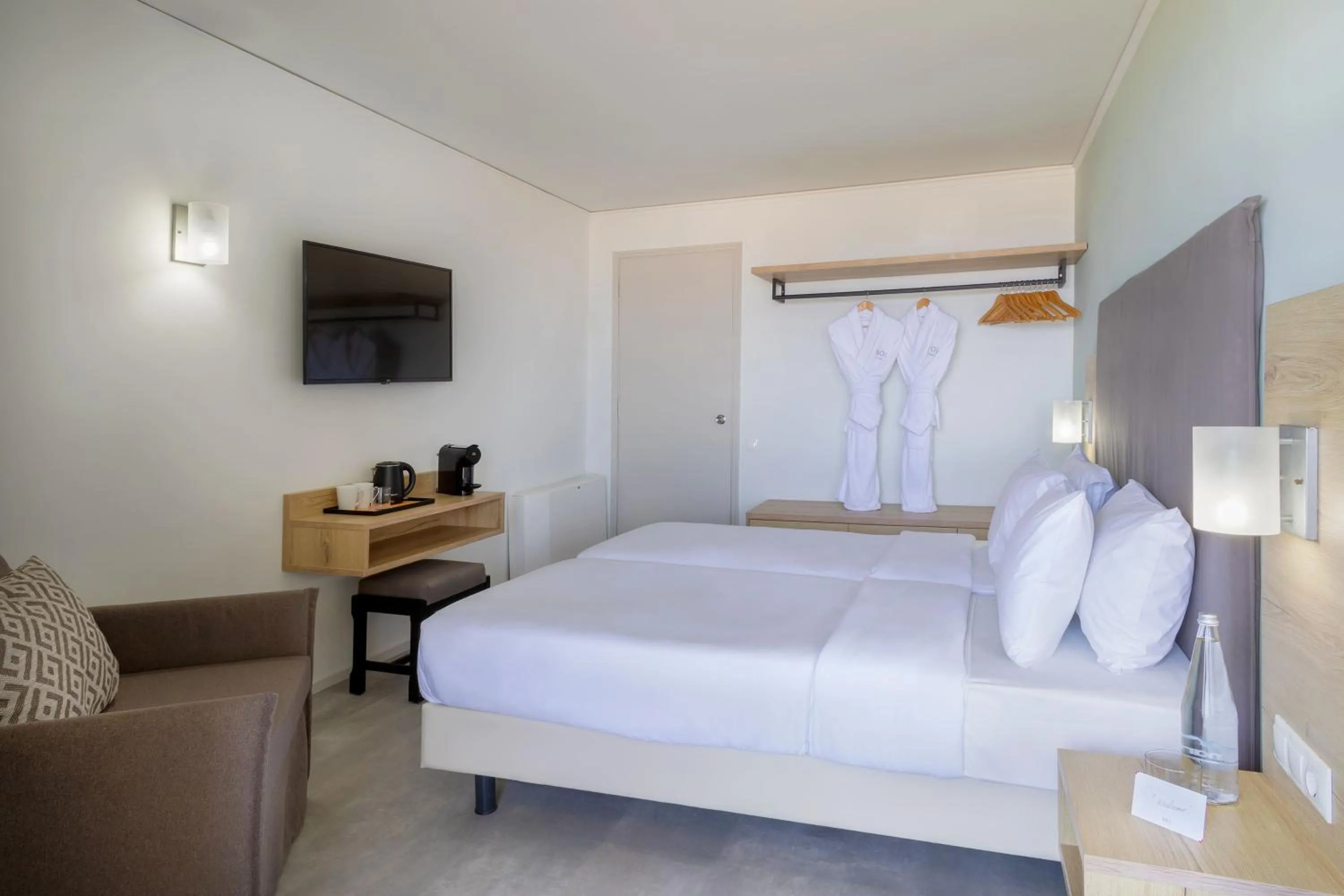 Property building, Bed in SOL Marina Beach Crete