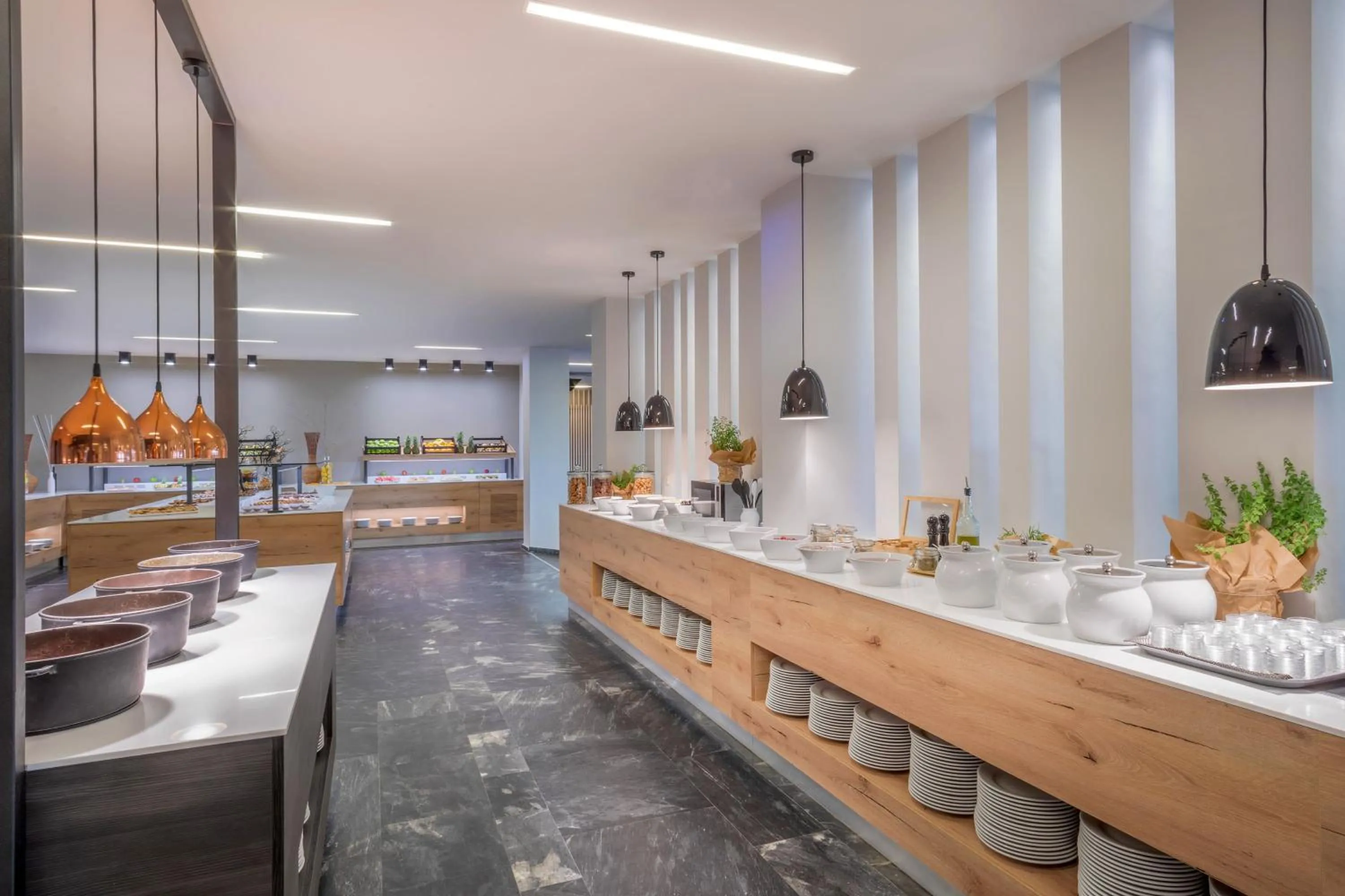 Lobby or reception in SOL Marina Beach Crete