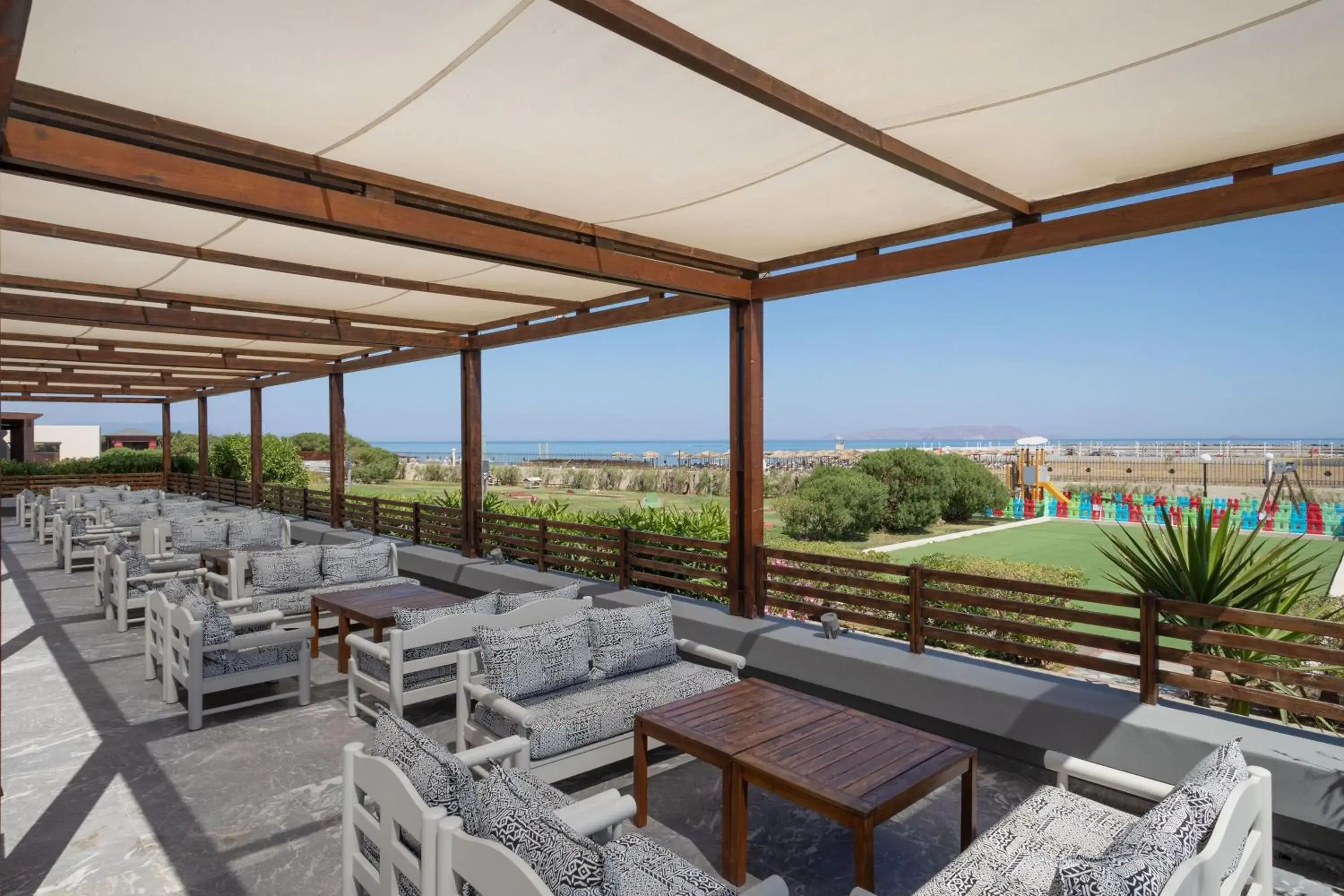 Property building in SOL Marina Beach Crete Property building in SOL Marina Beach Crete