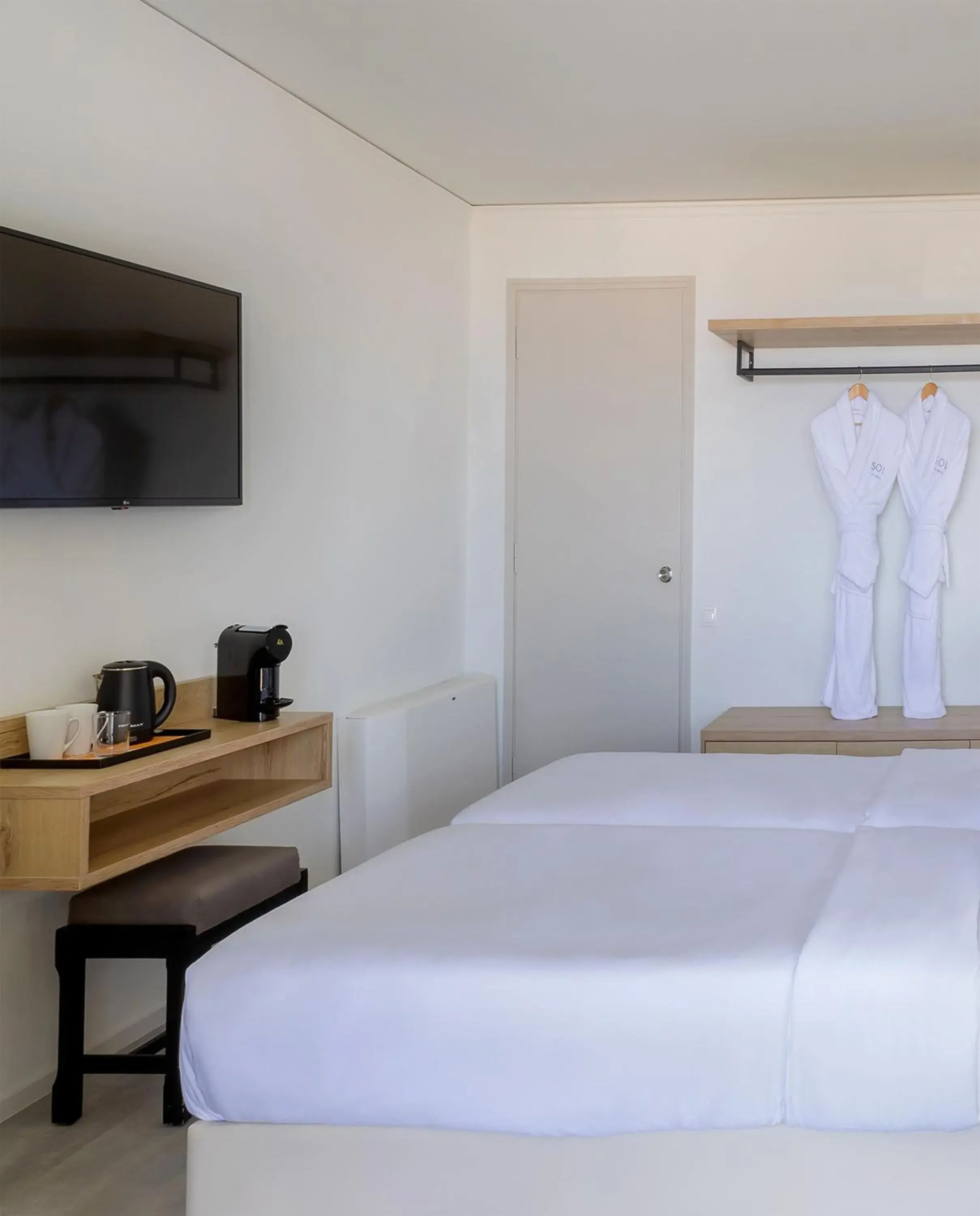 Bed in SOL Marina Beach Crete Bed in SOL Marina Beach Crete