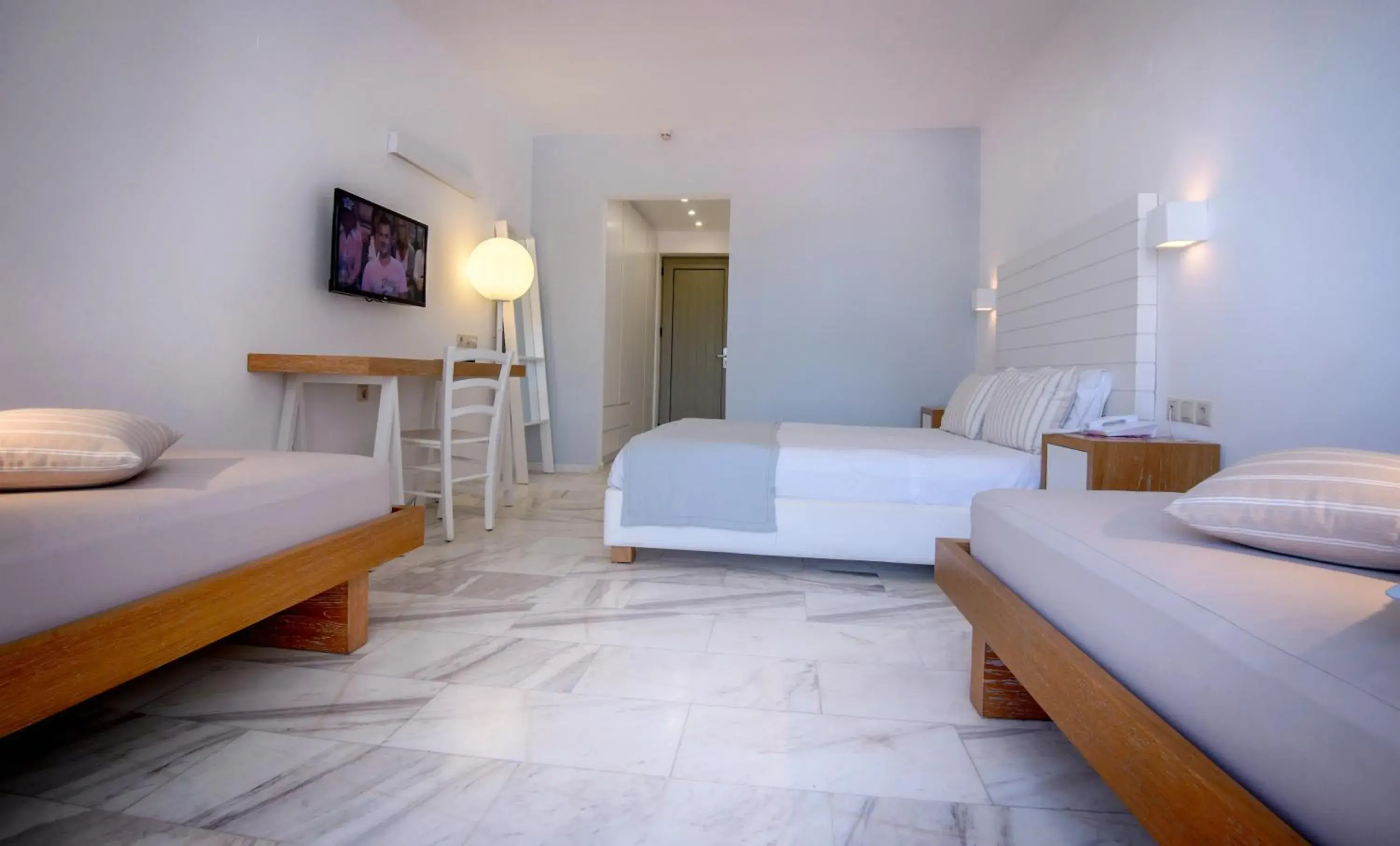 Photo of the whole room, Bed in Sol Marina Beach Crete Photo of the whole room, Bed in Sol Marina Beach Crete
