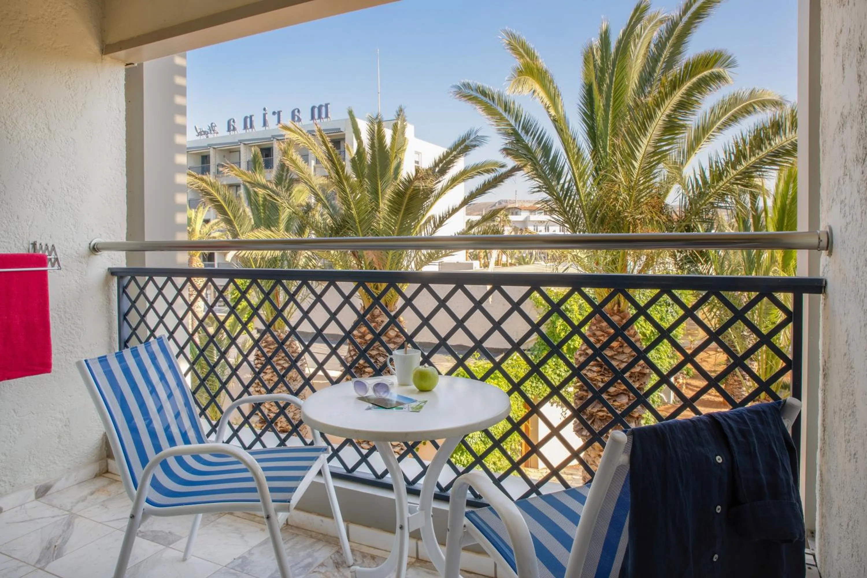 Balcony/Terrace in Sol Marina Beach Crete