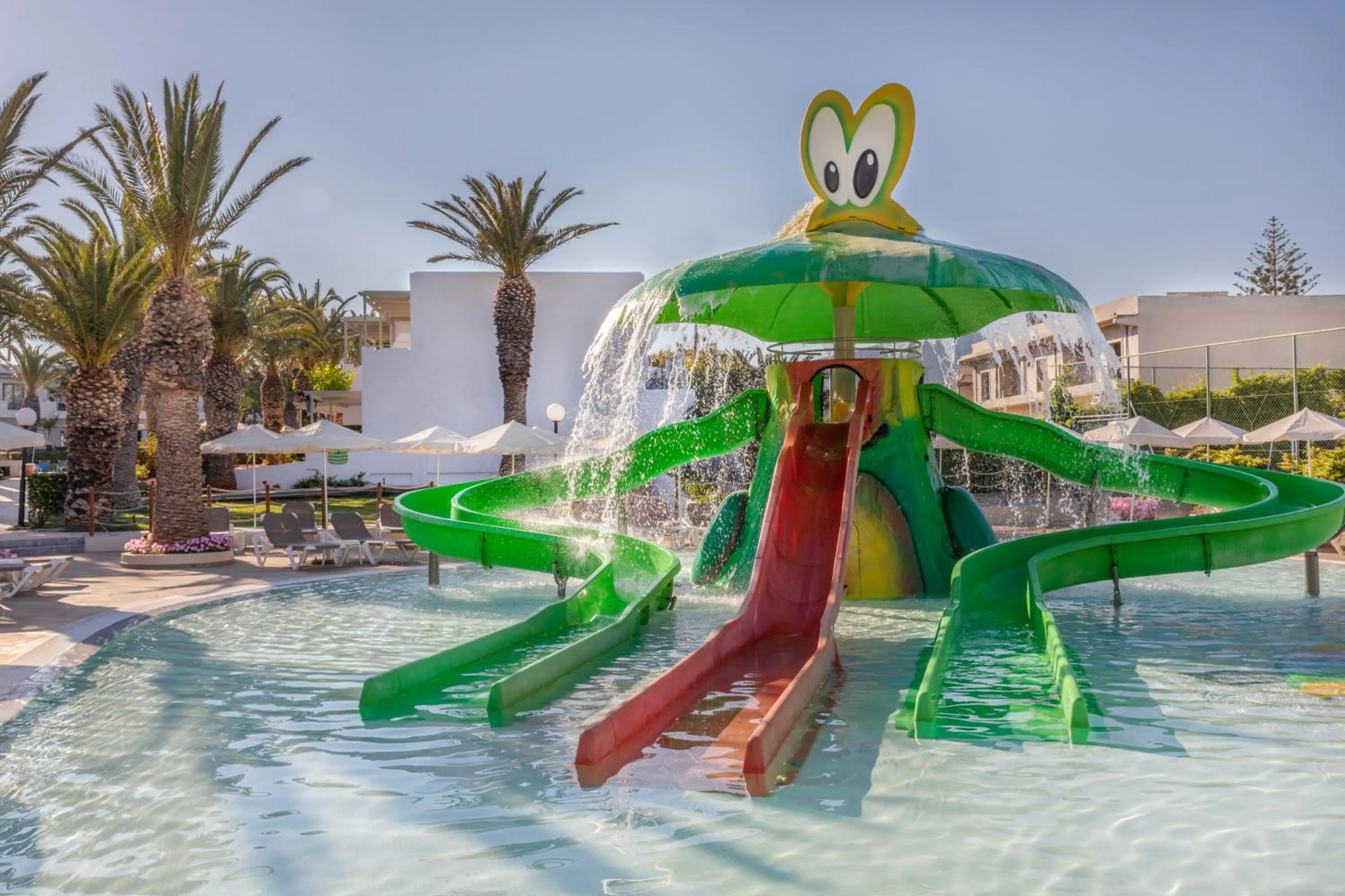 Children play ground in Sol Marina Beach Crete