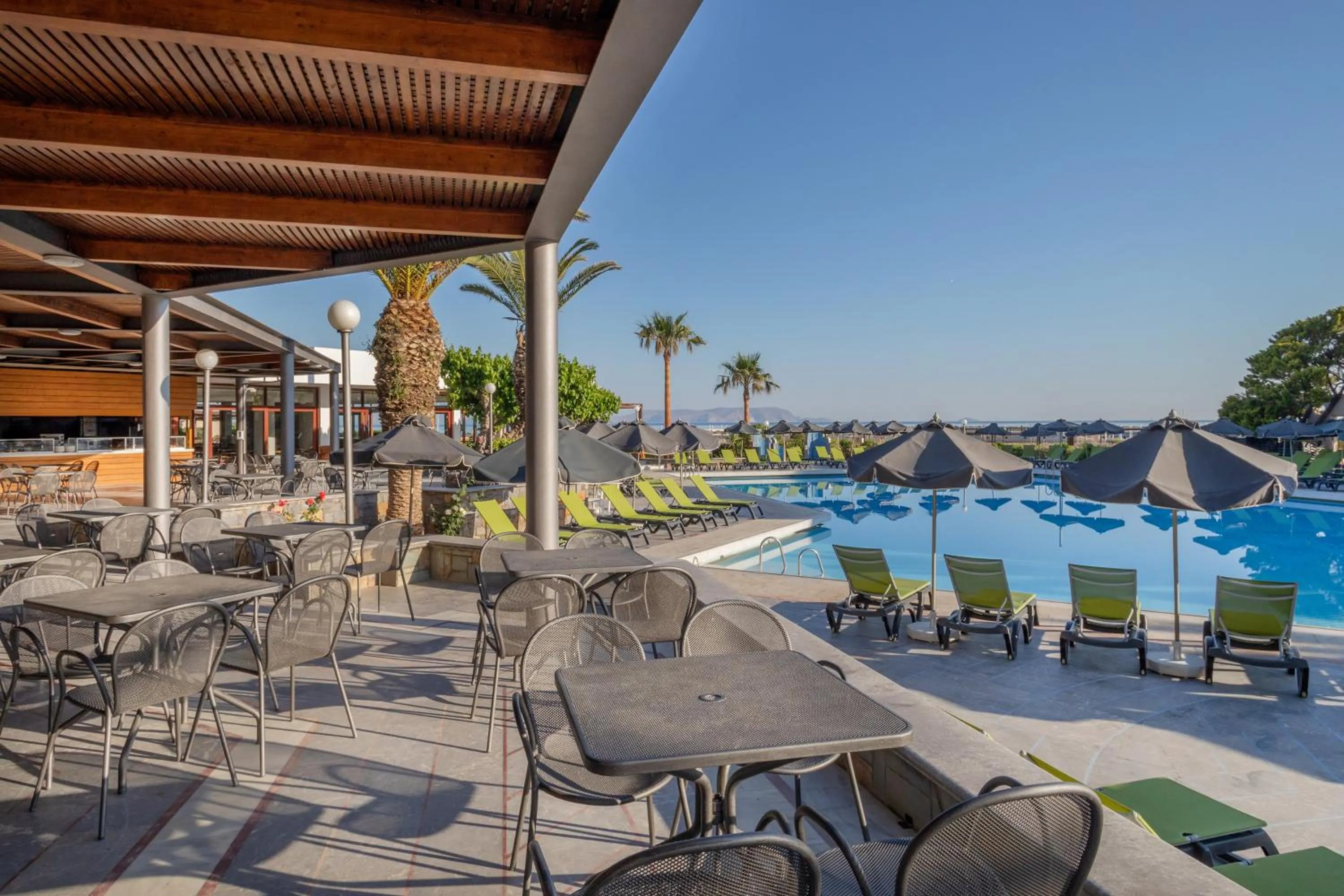 Patio in Sol Marina Beach Crete