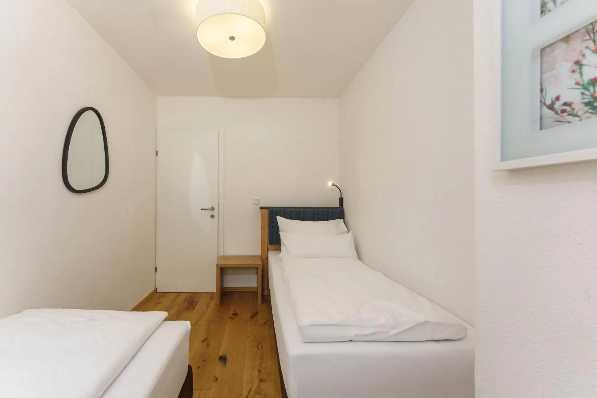 Bed in Appartements Landhaus Hubertus Wellness & Breakfast