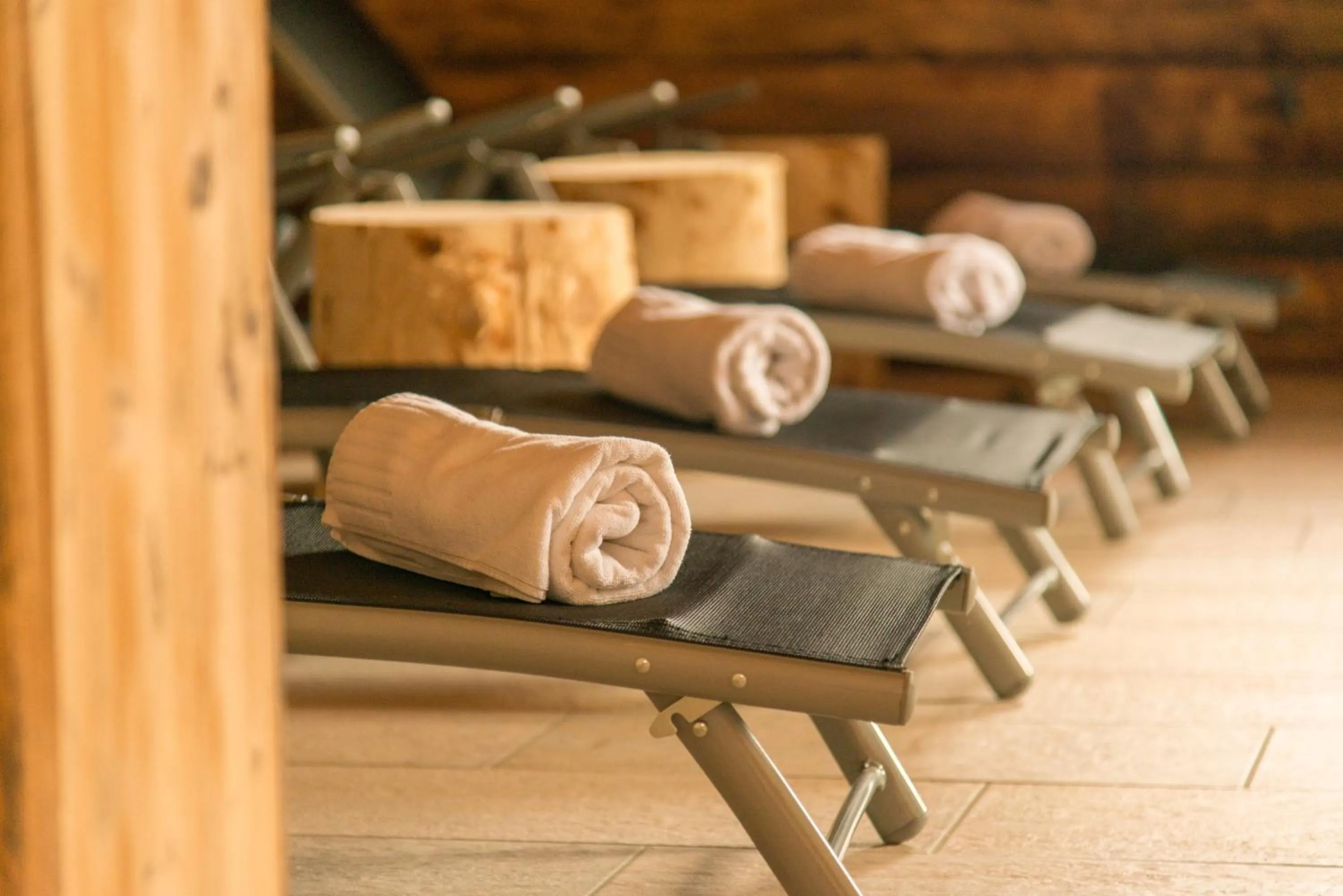 Sauna in Appartements Landhaus Hubertus Wellness & Breakfast