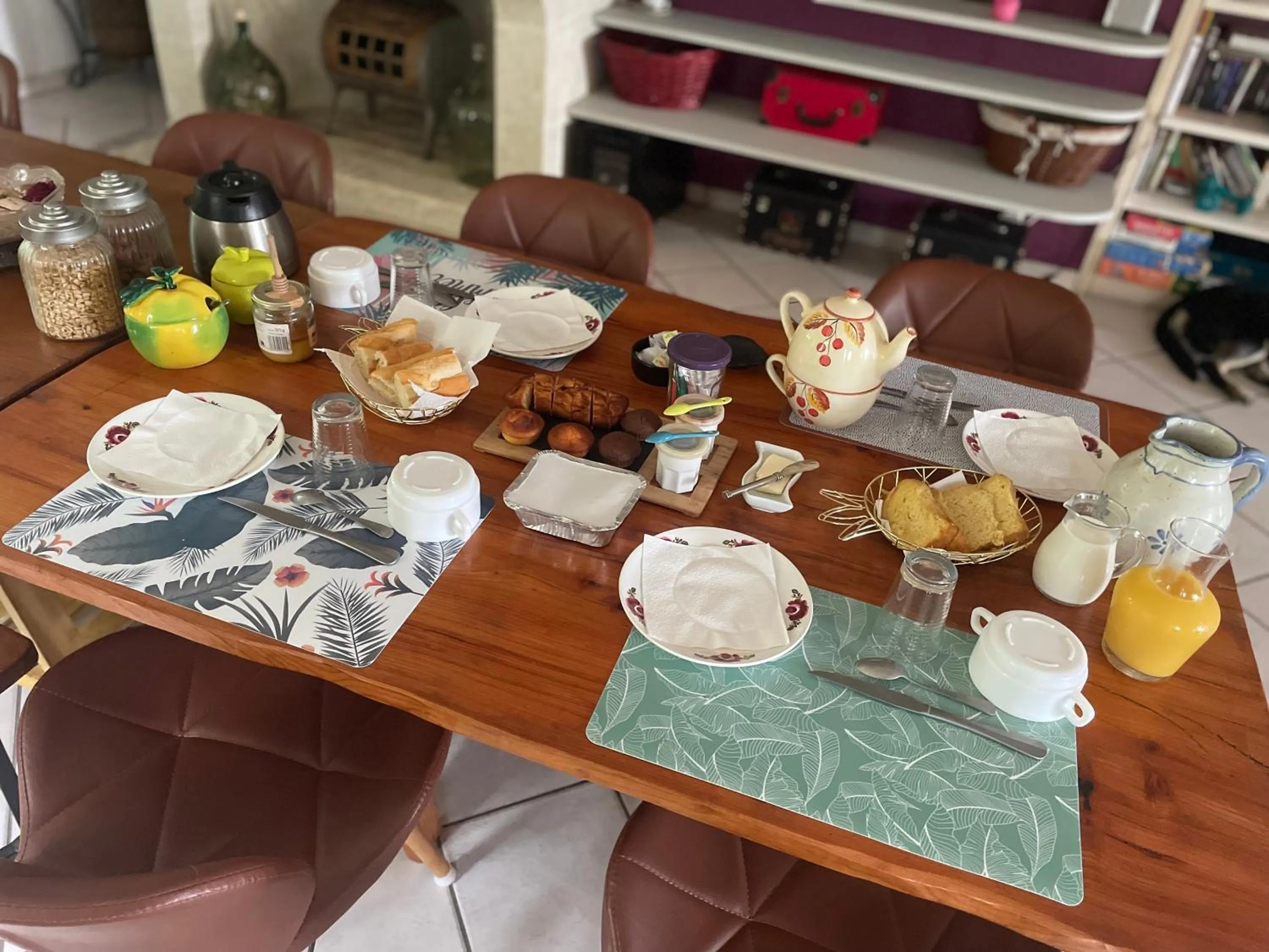 Breakfast in Domaine Pierrot