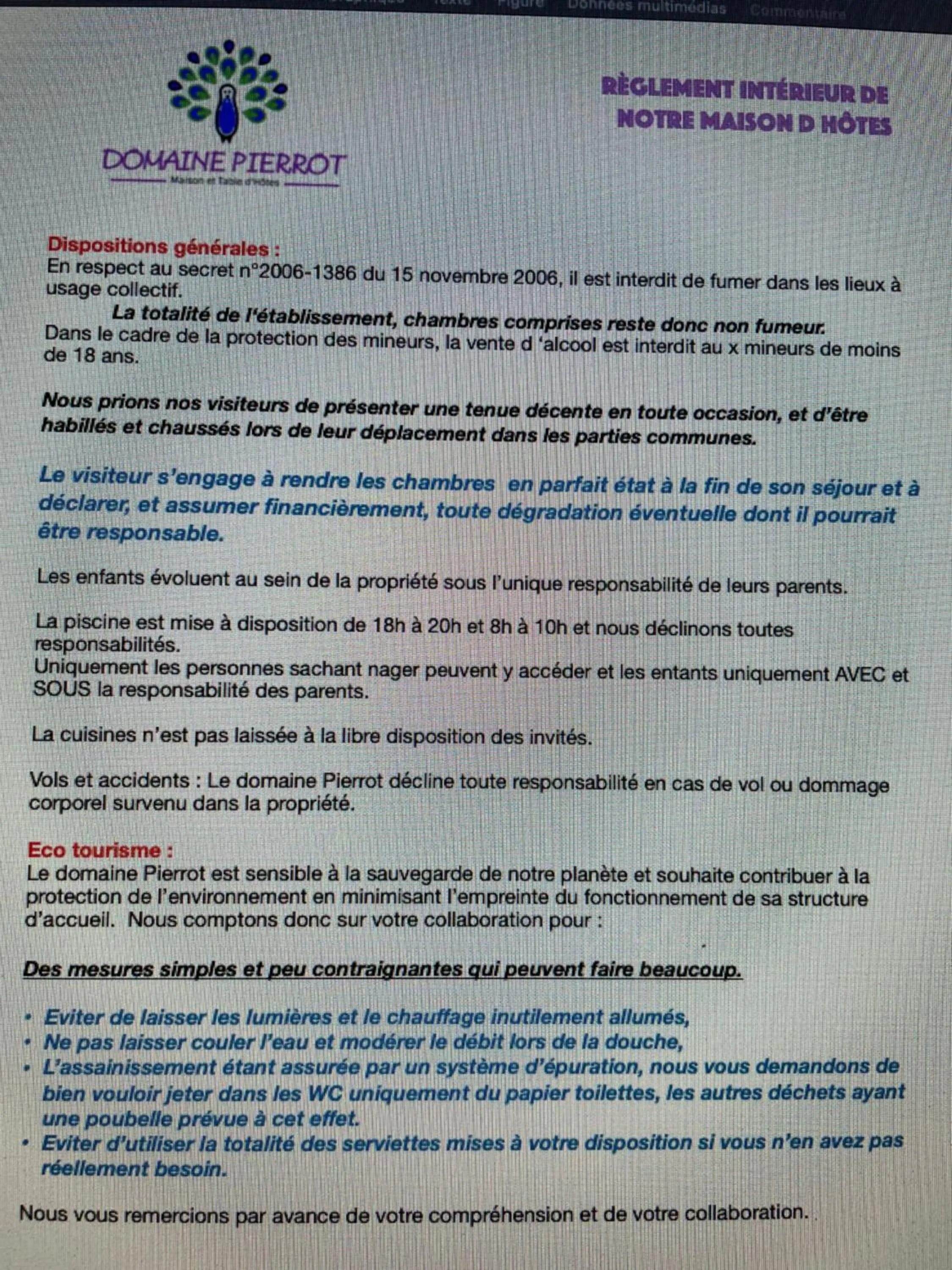 Property building in Domaine Pierrot