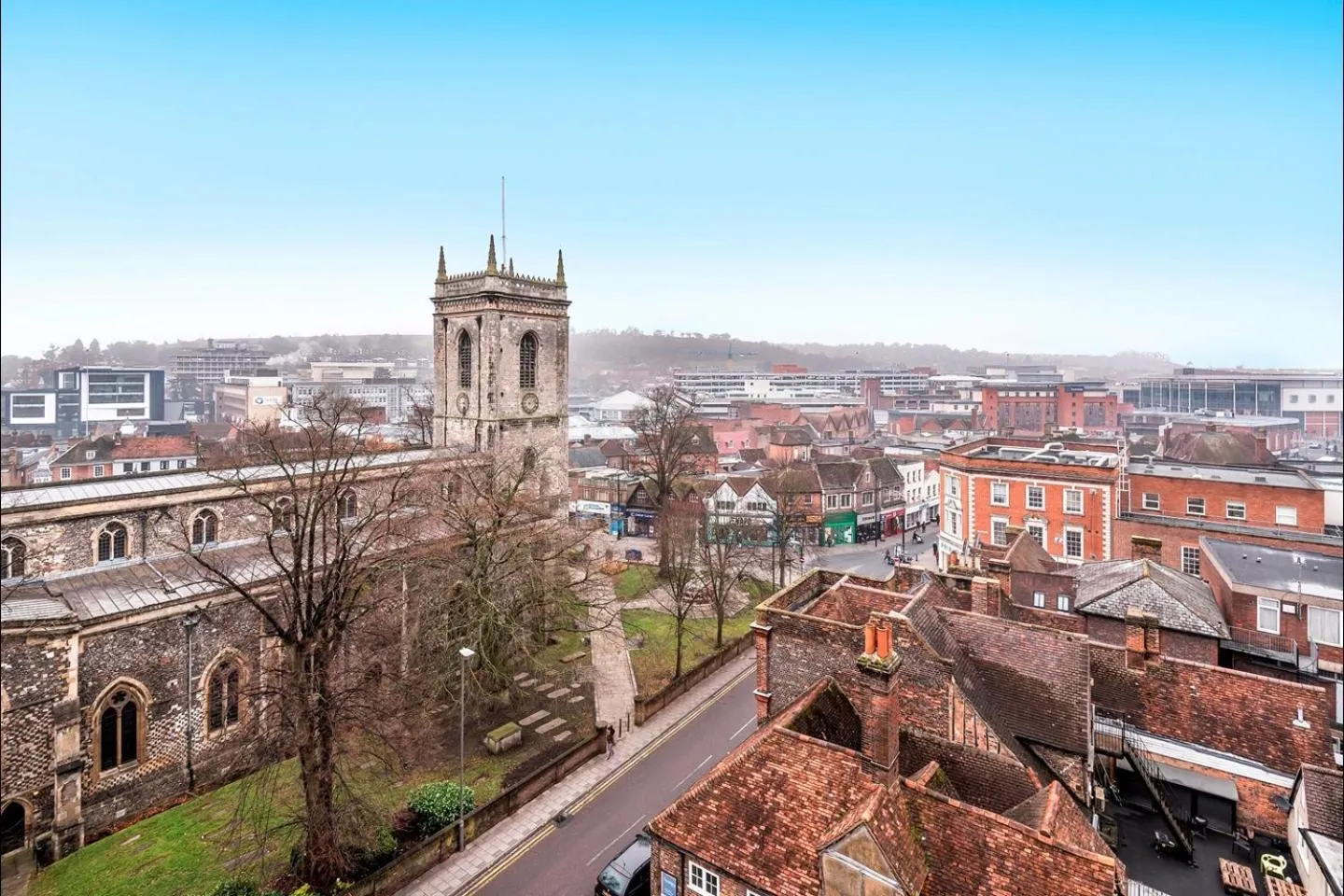 Nearby landmark in Saffron Court by Wycombe Apartments - Apt 12