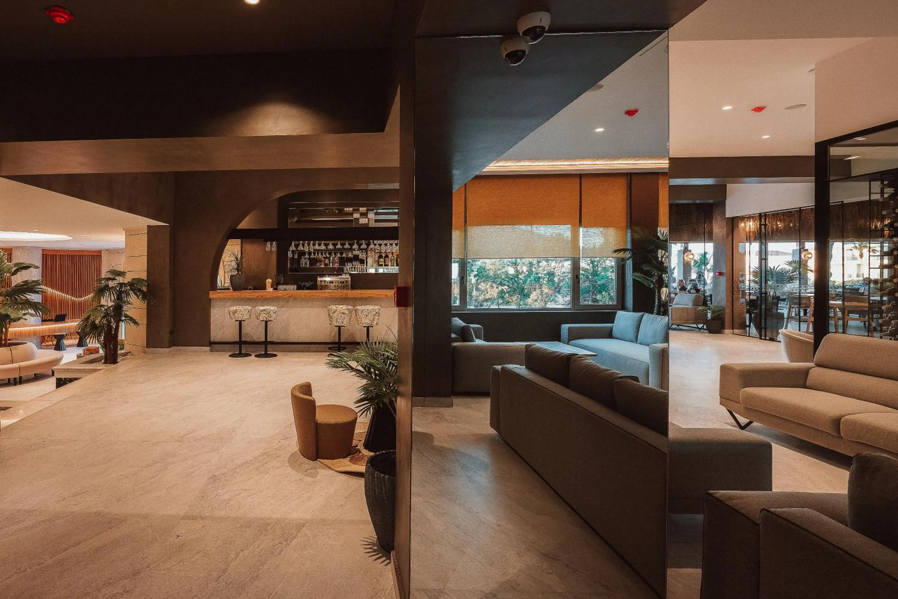 Lounge or bar in Eliros Mare Beachfront Poem Hotel