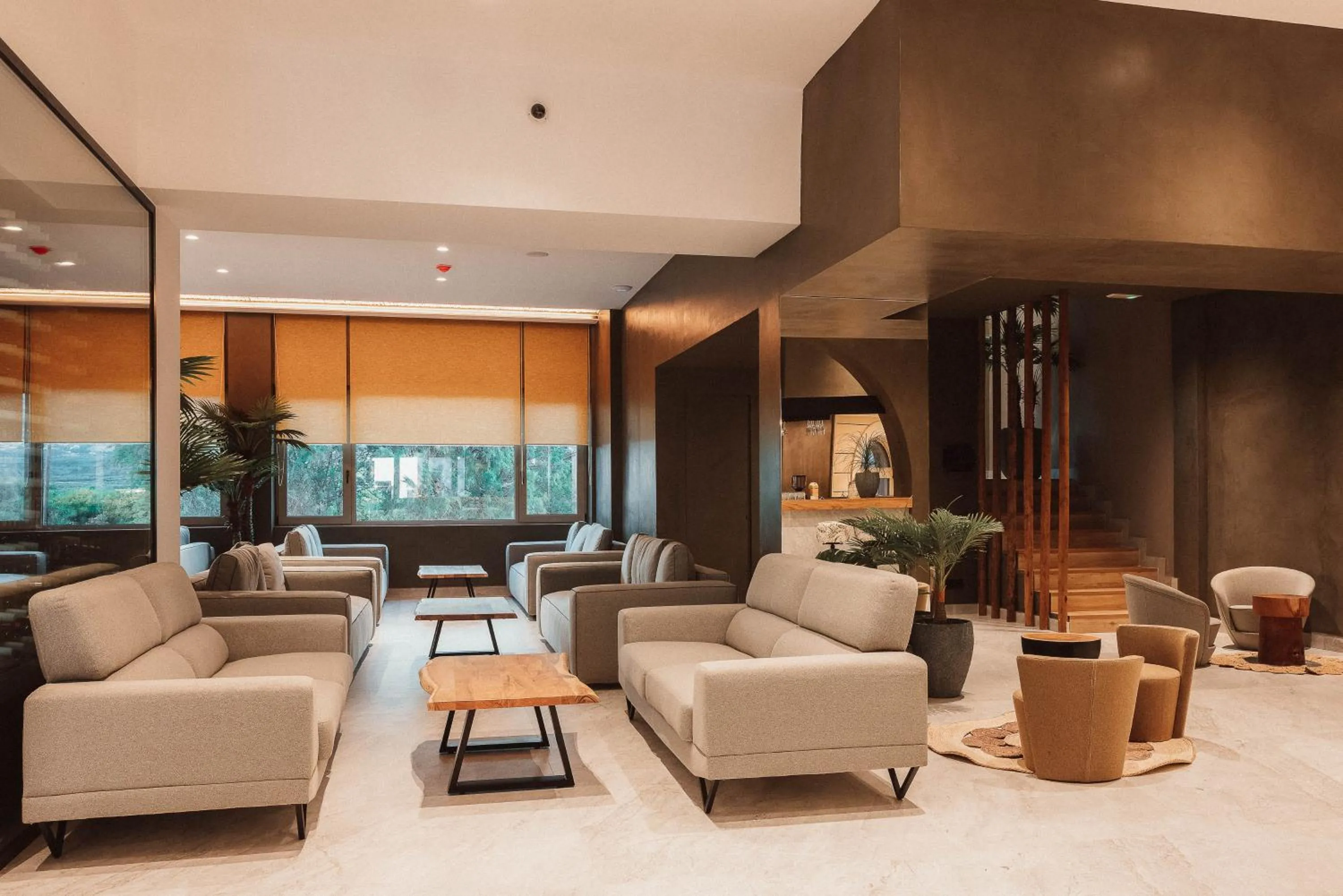 Lounge or bar in Eliros Mare Beachfront Poem Hotel