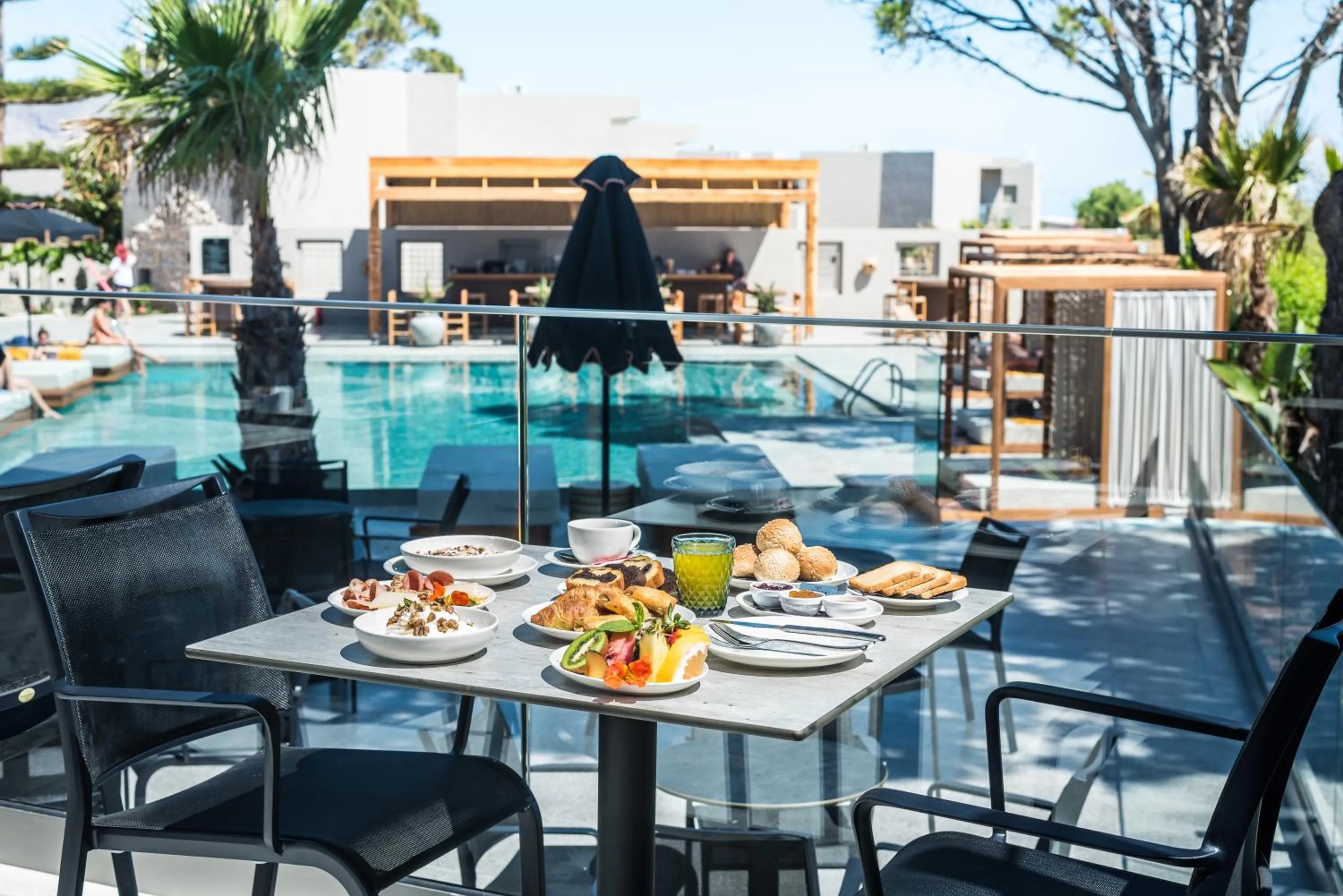 Breakfast in Eliros Mare Beachfront Poem Hotel