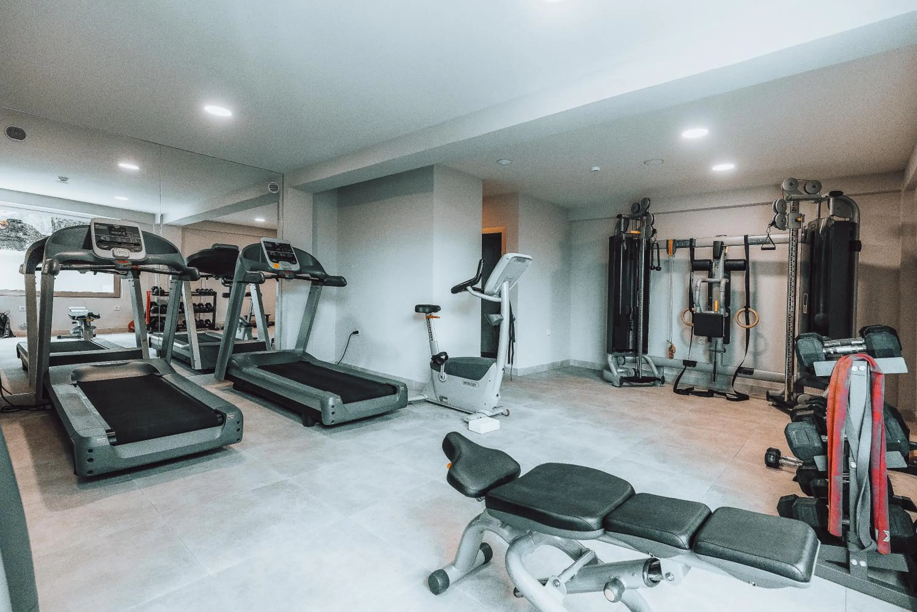 Fitness centre/facilities in Eliros Mare Beachfront Poem Hotel