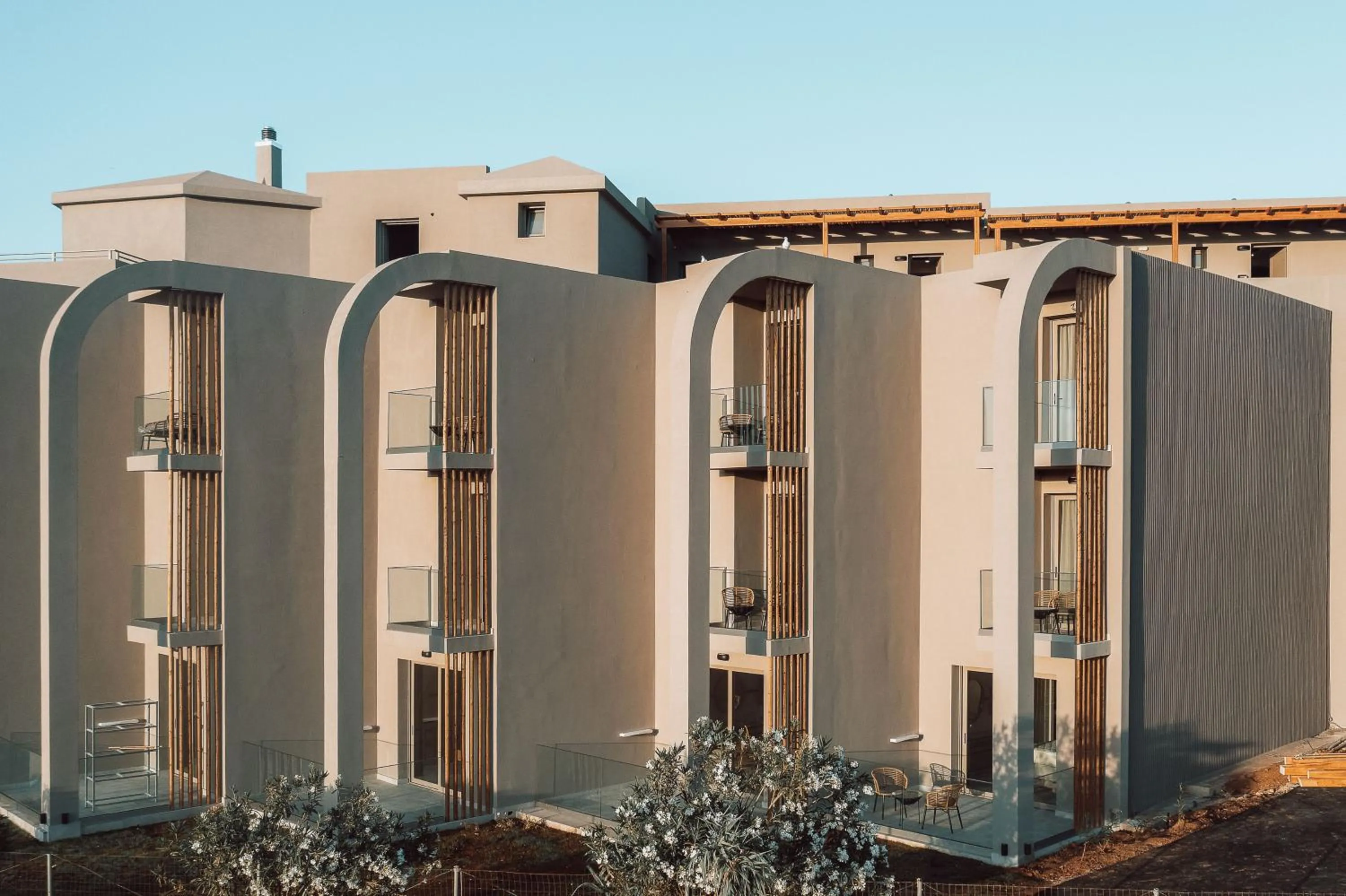 Property building in Eliros Mare Beachfront Poem Hotel