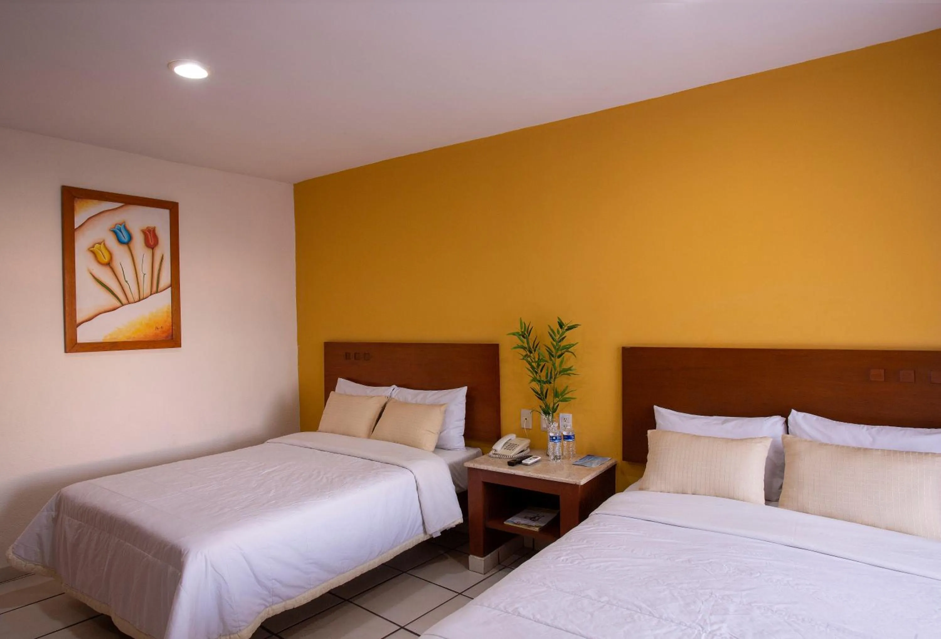 Photo of the whole room, Bed in Hotel Arcos Aeropuerto