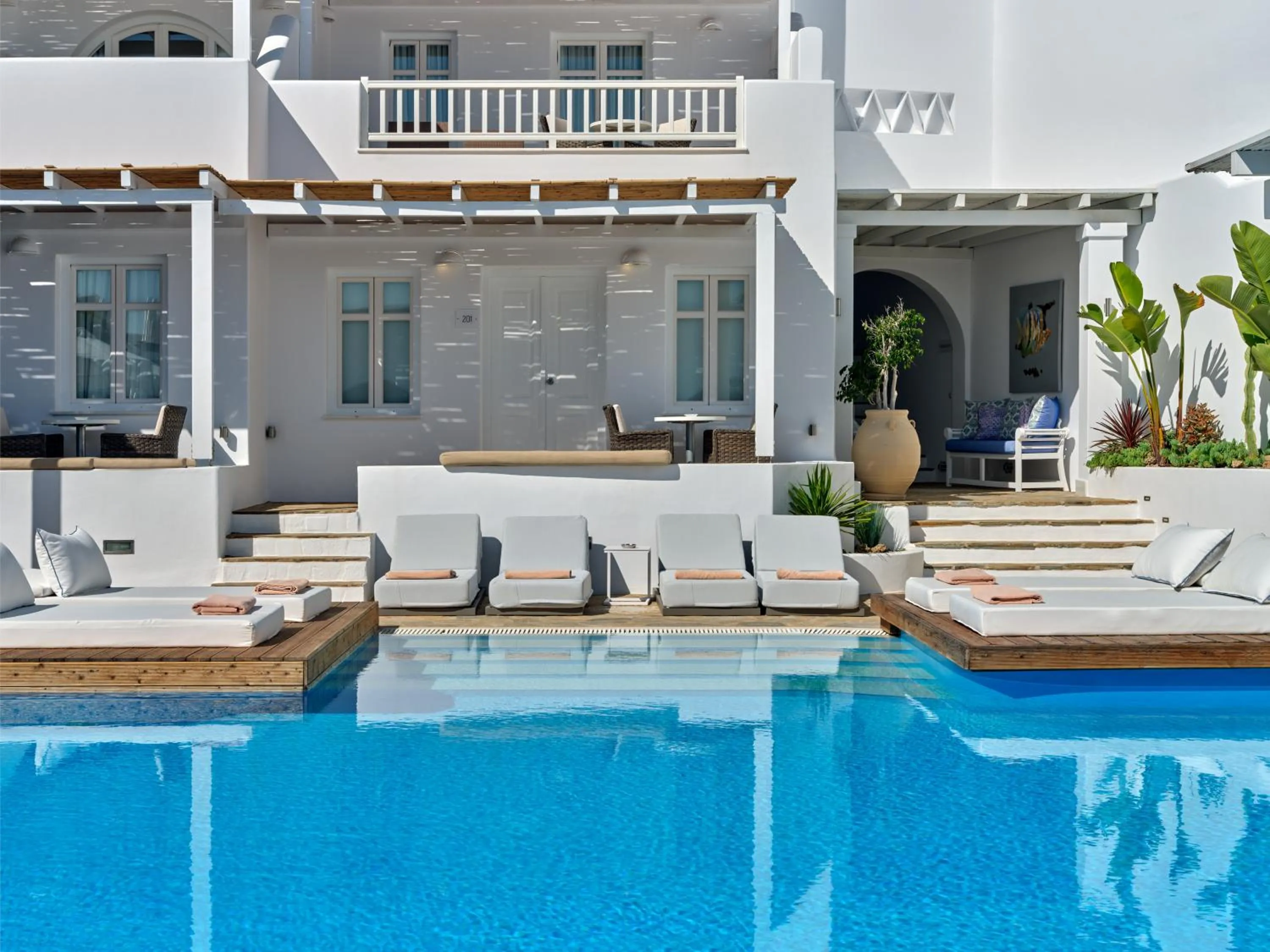 Property building in Stelia Mare Boutique Hotel